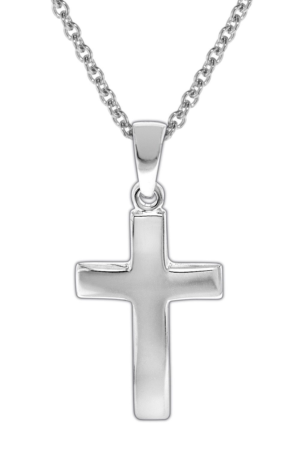 trendor Kreuzkette 35868, Kinder mit Kreuz 925 Silber