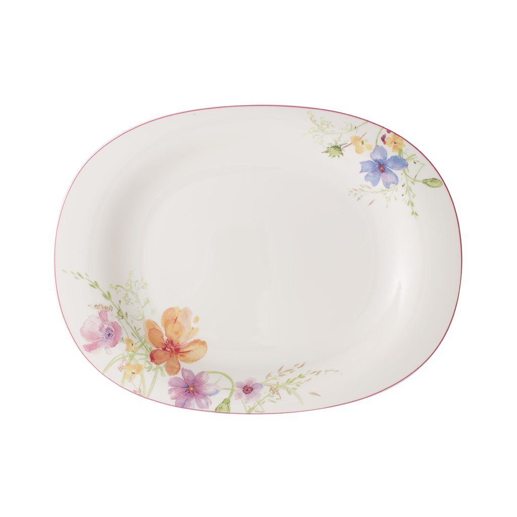 Villeroy & Boch Servierplatte Mariefleur Servierplatte, Porzellan, (1-tlg)