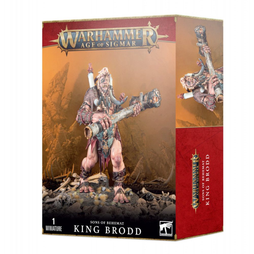 Games Workshop Spielfigur Warhammer Age of Sigmar Destruction Sons of Behemat King Brodd