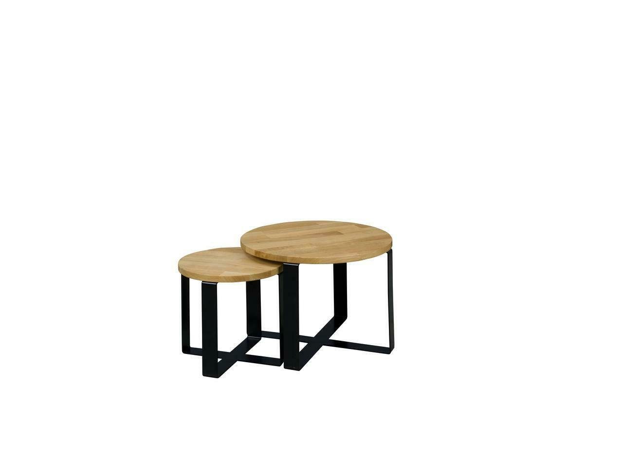 JVmoebel Couchtisch Design Beistelltisch aus Holz in elegantem Schwarz, Made in Europa