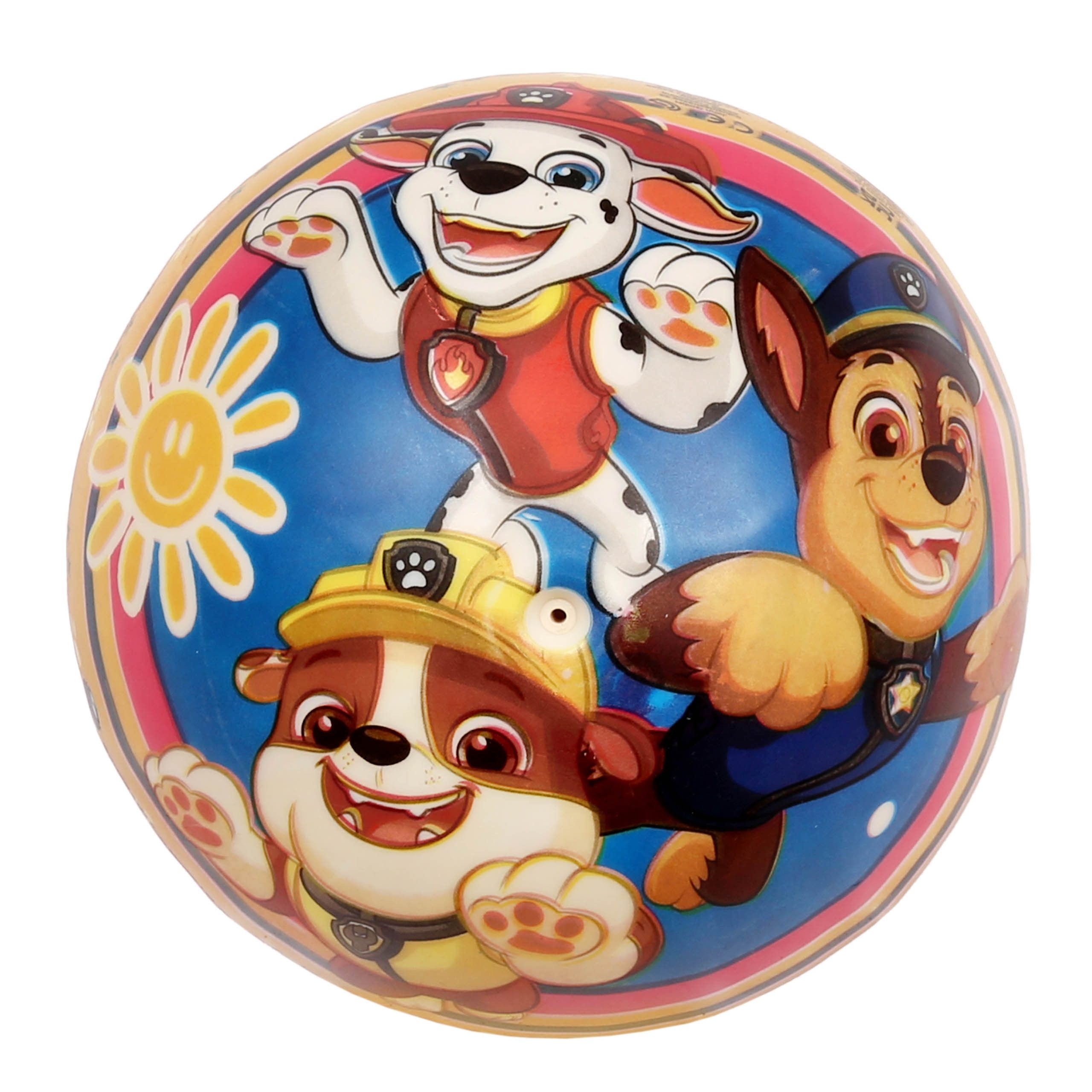 PAW PATROL Flummi Paw Patrol Gummiball 23 cm, leicht, zum Spielen für Kinder 10 Monate +