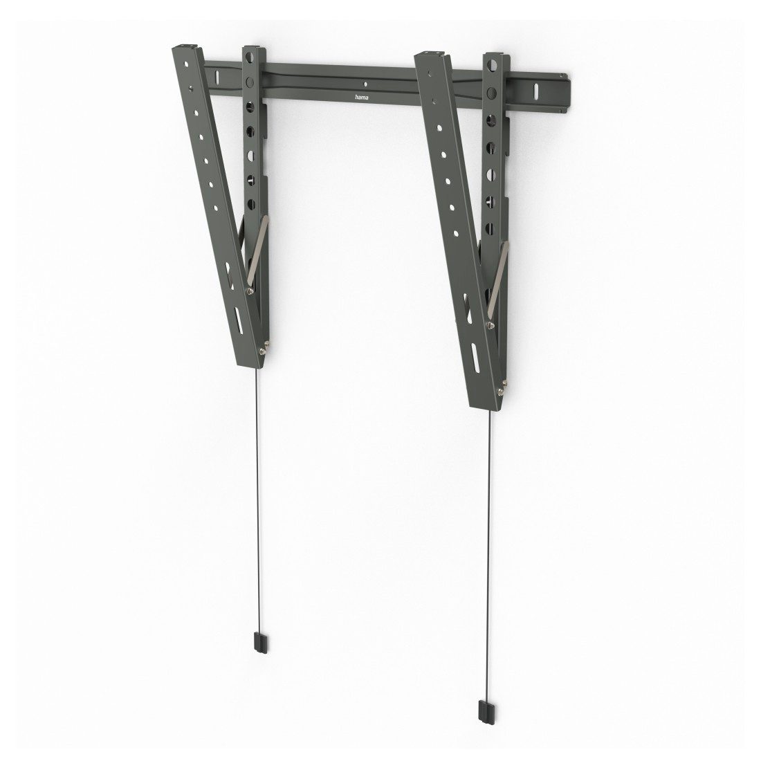 Hama TV-Wandhalterung Wandhalterung (TILT "Ultraslim",37" - 90", VESA 600x400), (bis 90 Zoll)