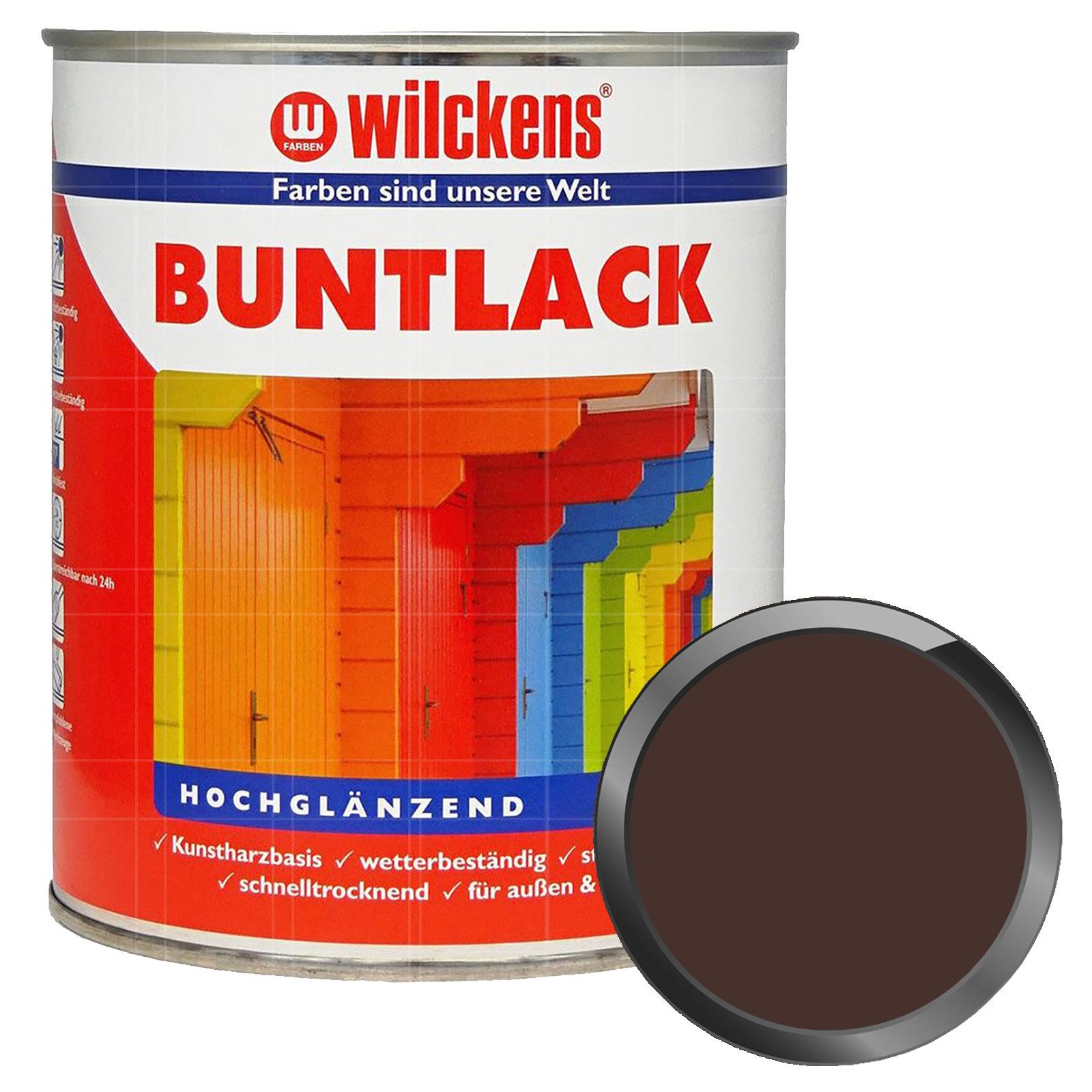 Wilckens Farben Lack Buntlack hochglänzend - 0.375 Liter