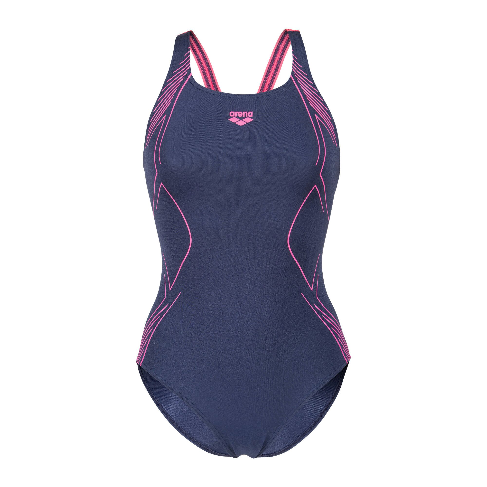 Badeanzug Arena Damen Badeanzug Graphic Swimsuit Swim Pro Back 011182