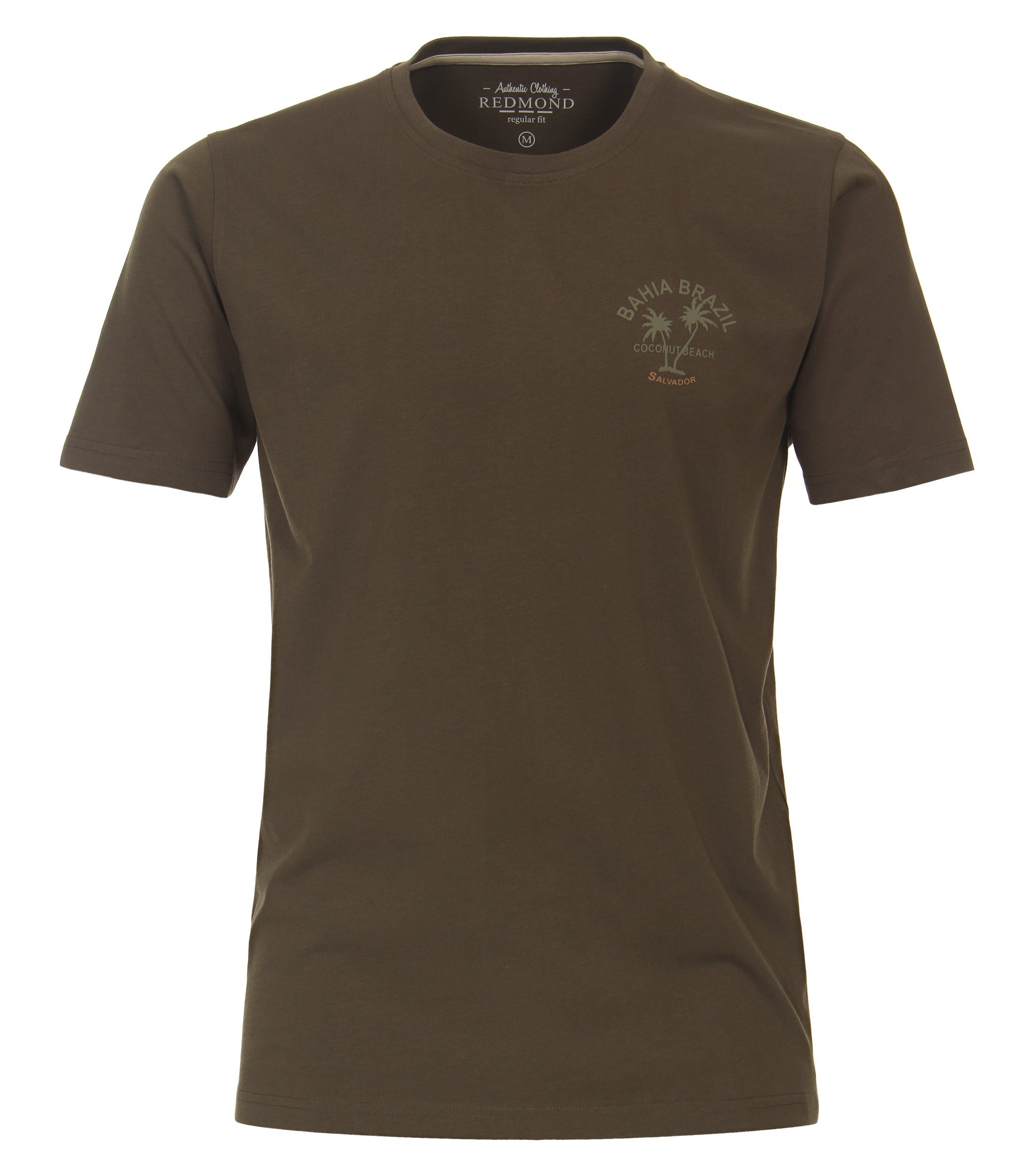 Redmond T-Shirt andere Muster 69 grün