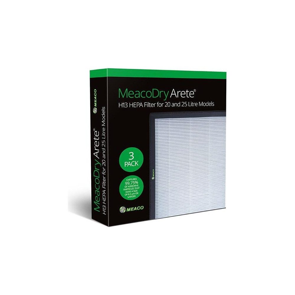Meaco Luftentfeuchter Meaco Dry Arete One H13 HEPA-Filter 3 Stück für Lufte günstig online kaufen