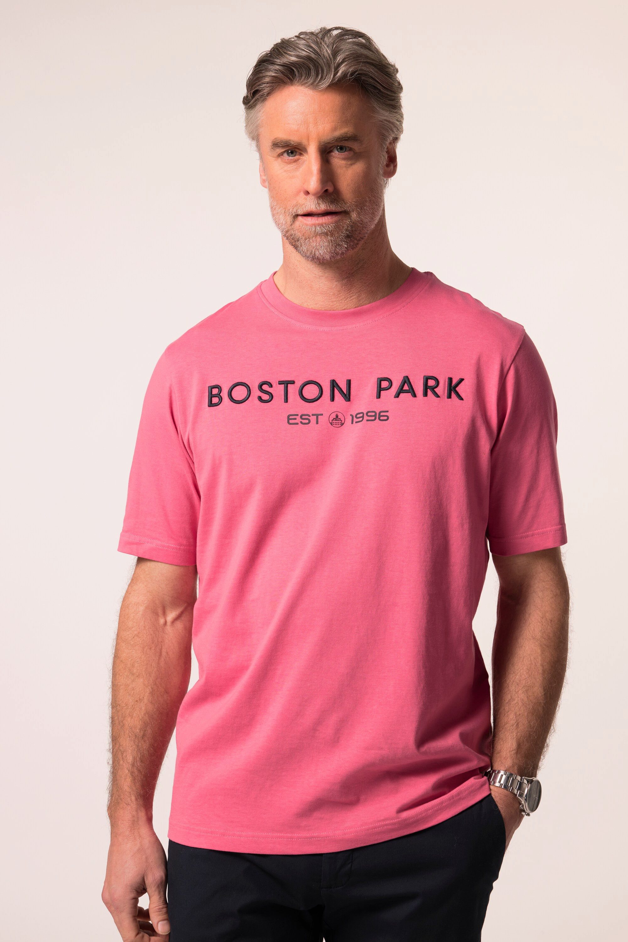 Boston Park T-Shirt T-Shirt Halbarm kleiner Stick günstig online kaufen