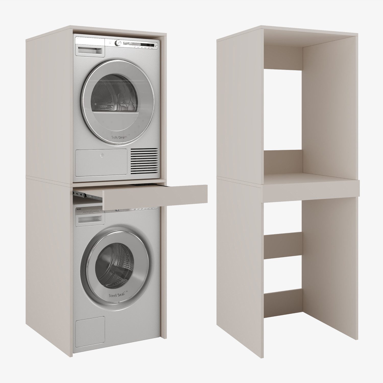 Platan Room Waschmaschinenumbauschrank Waschmaschinenschrank für Waschmasch günstig online kaufen