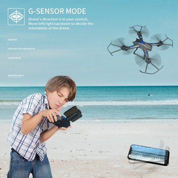 SNAPTAIN S5C Drohne (1080p, HD 1080P,WiFi RC Quadrocopter,RC Drohne für Anfänger mit 2 Batterien)