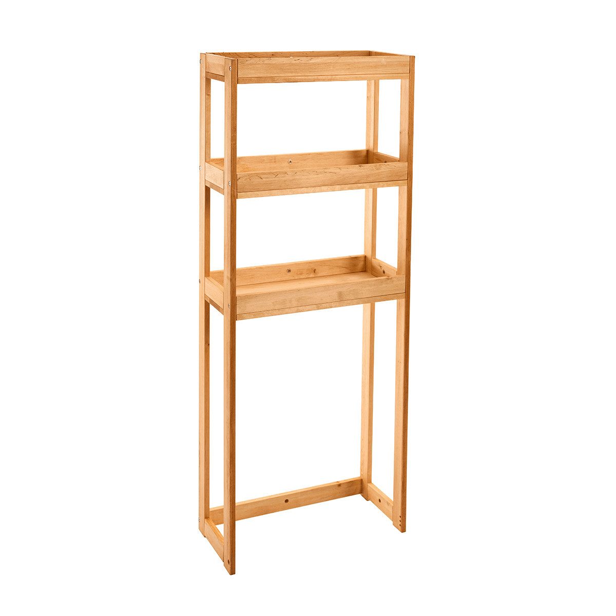 Beistellschrank Waschmaschinenregal aus Holz.