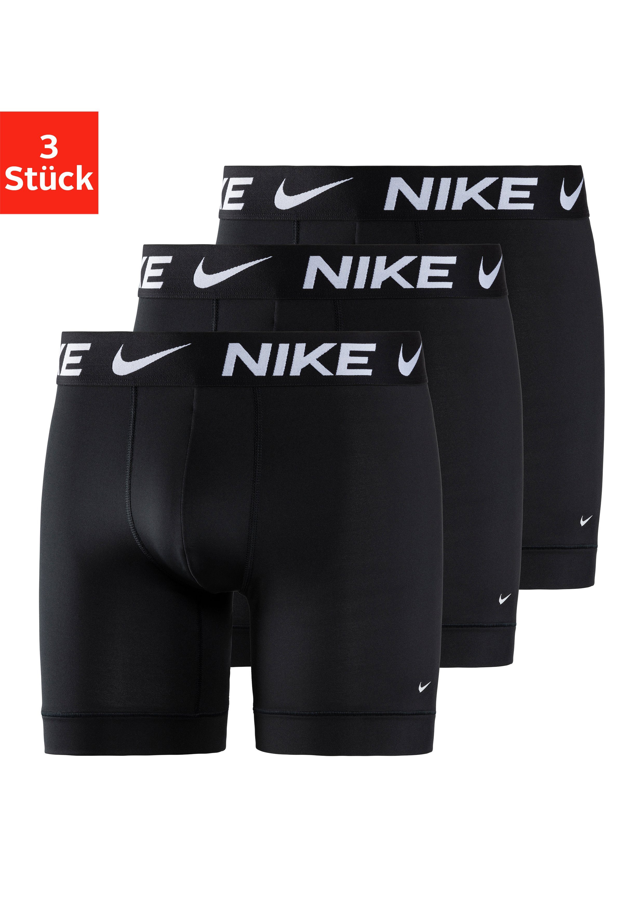Nike Underwear Boxer BOXER BRIEF 3PK (Packung, 3-St., 3er) mit Logo-Elastik günstig online kaufen
