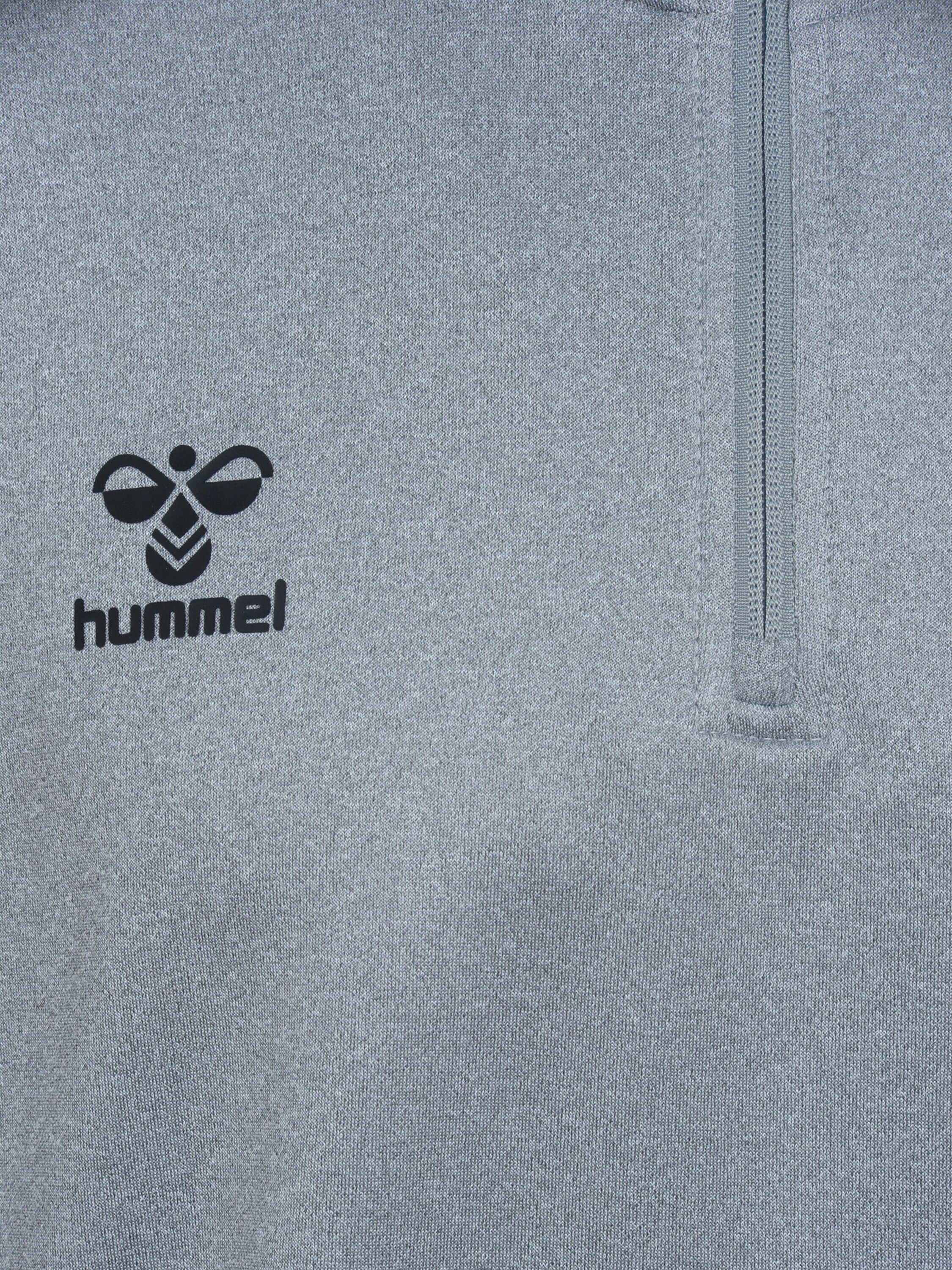 Plain/ohne Sweatshirt grau hummel Details (1-tlg)