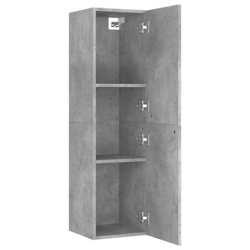 furnicato TV-Schrank Betongrau 30,5x30x110 cm Holzwerkstoff