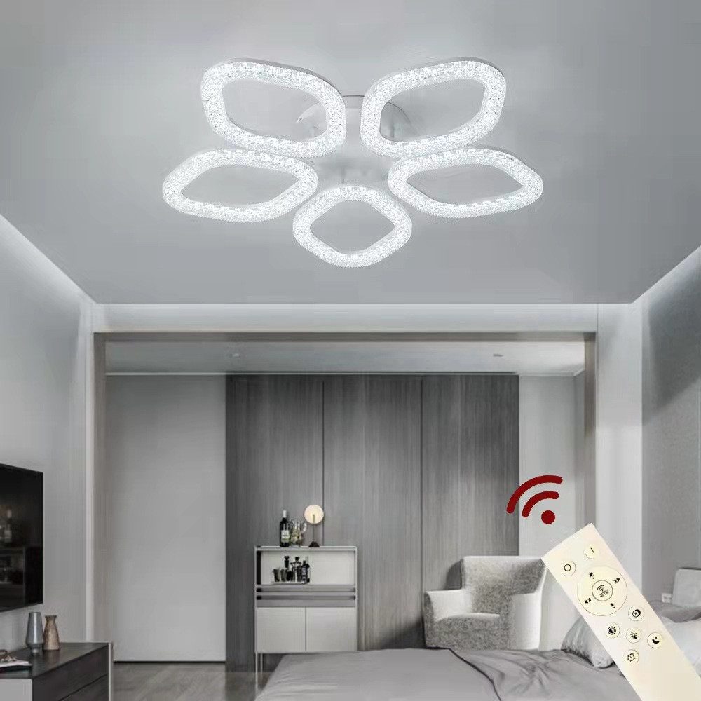 Eurohandisplay LED Deckenleuchte LED Deckenlampe XL DL Fernbedienung Lichtfarbe/Helligkeit einstellbar, LED fest integriert, Einstellbar von Warm- bis Kaltweiß, – Bild 3 von 5