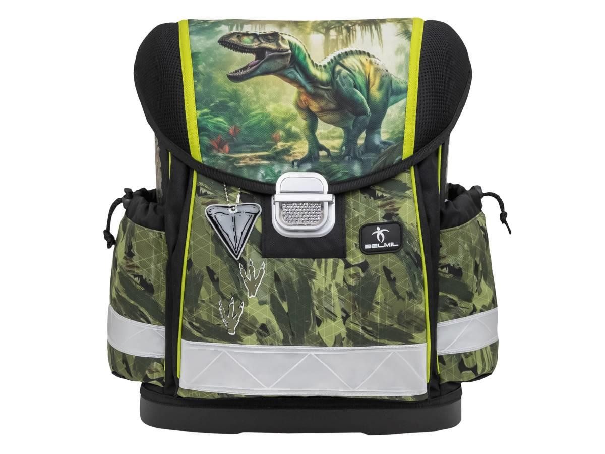 Belmil Schulranzen "Classy" 2026 Set 1. Klasse neue Designs, Dinosaurier, 4tlg.,1. Klasse, Grundschule, Einschulung, Jungen