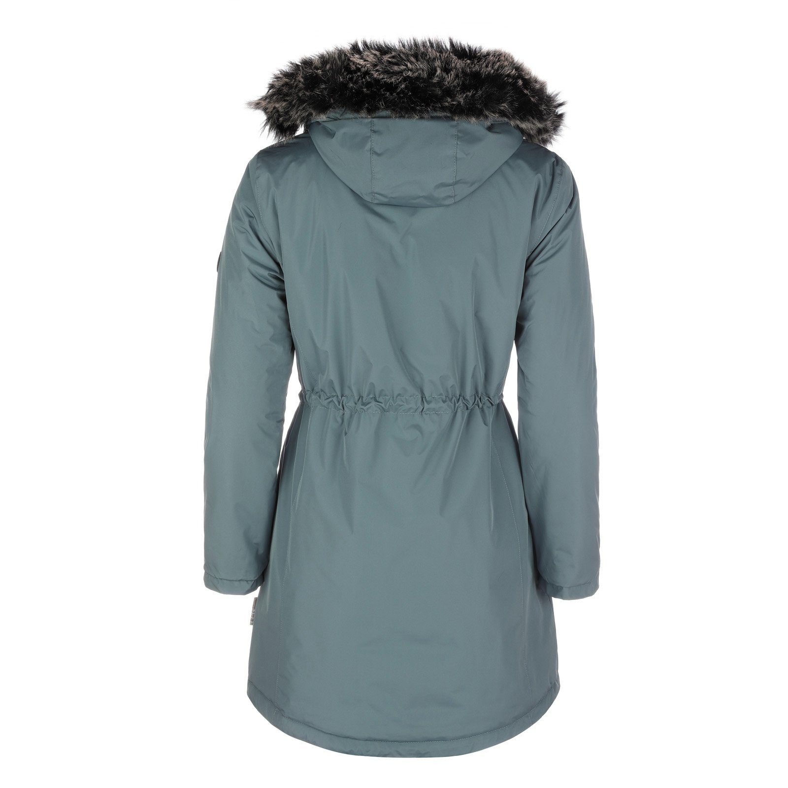 Coastguard Wintermantel Damen Kurzmantel Regenmantel mit Kapuze mit Pelzimi günstig online kaufen