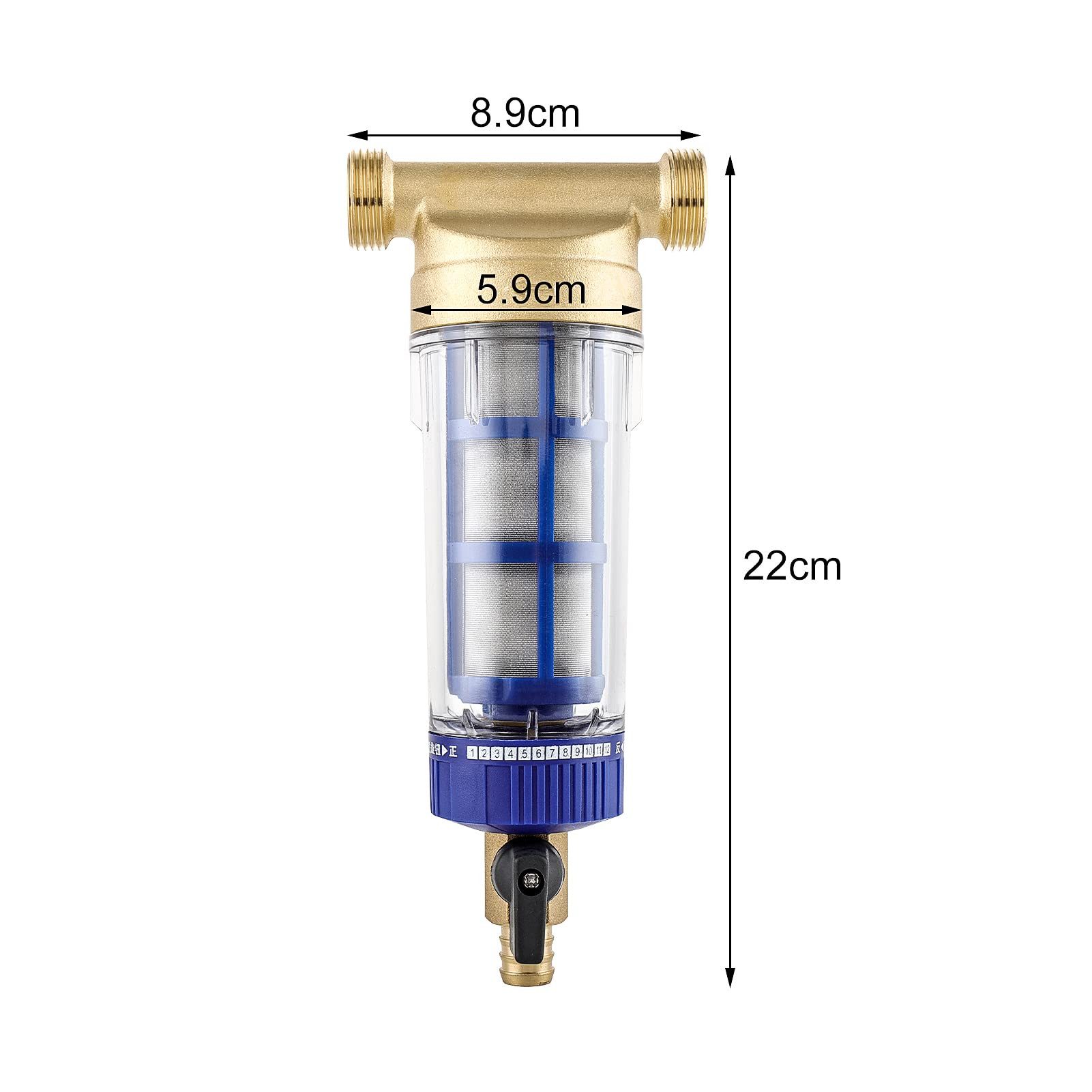 Youyijia Rückspülfilter Rückspülfilter Wasserfilter Rückspülfilter Druckmin günstig online kaufen