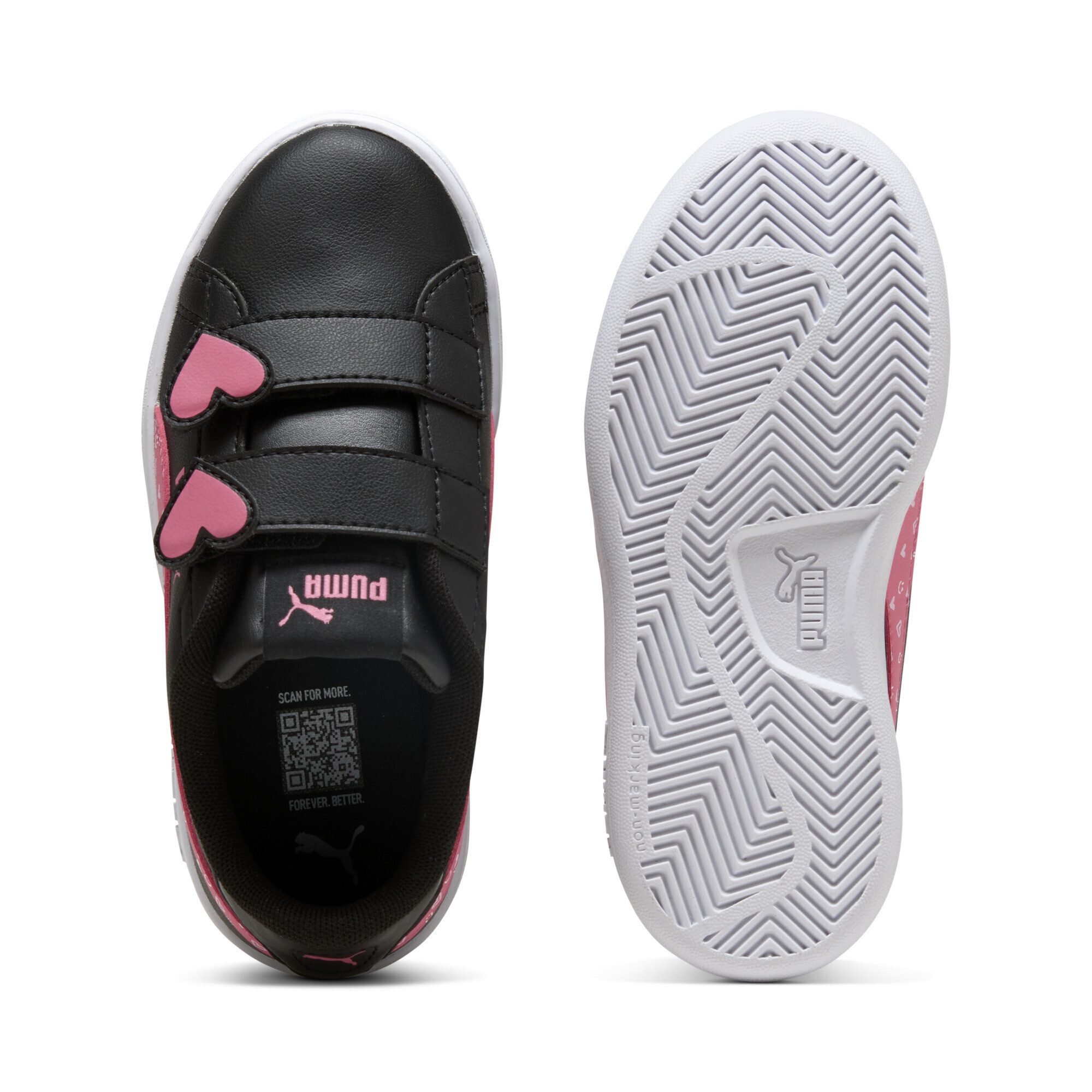 PUMA Smash 3.0 Hearty Sneakers Mädchen Sneaker – Bild 4 von 5