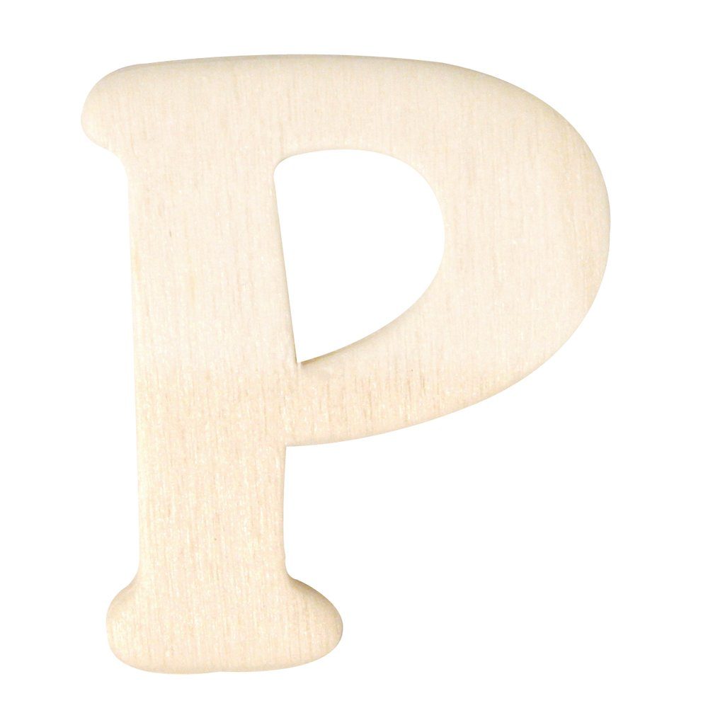 Rayher Deko-Buchstaben Holz Buchstaben D04cm P
