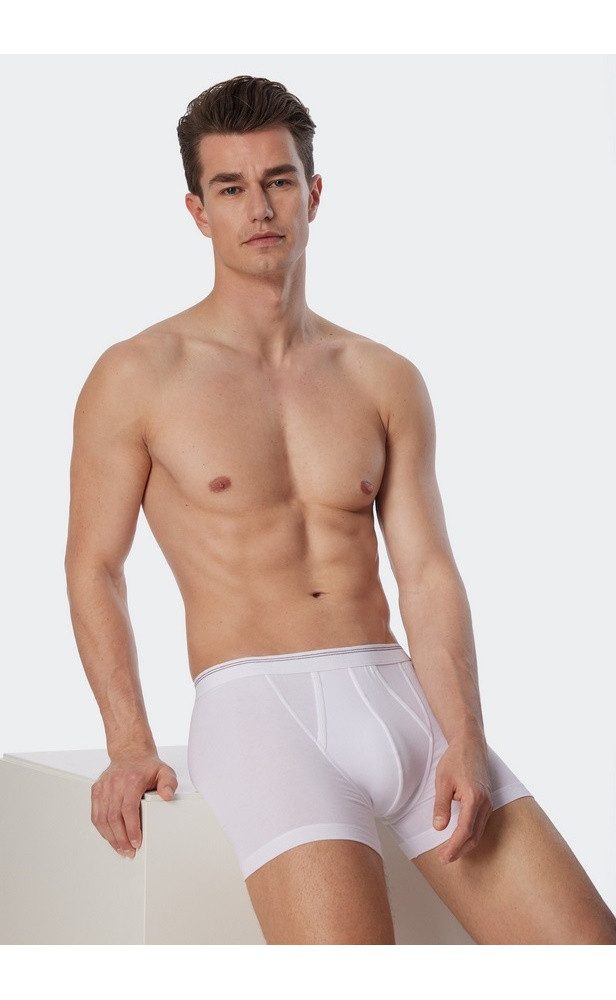Schiesser Boxershorts Revival Lorenz weiss Herren günstig online kaufen