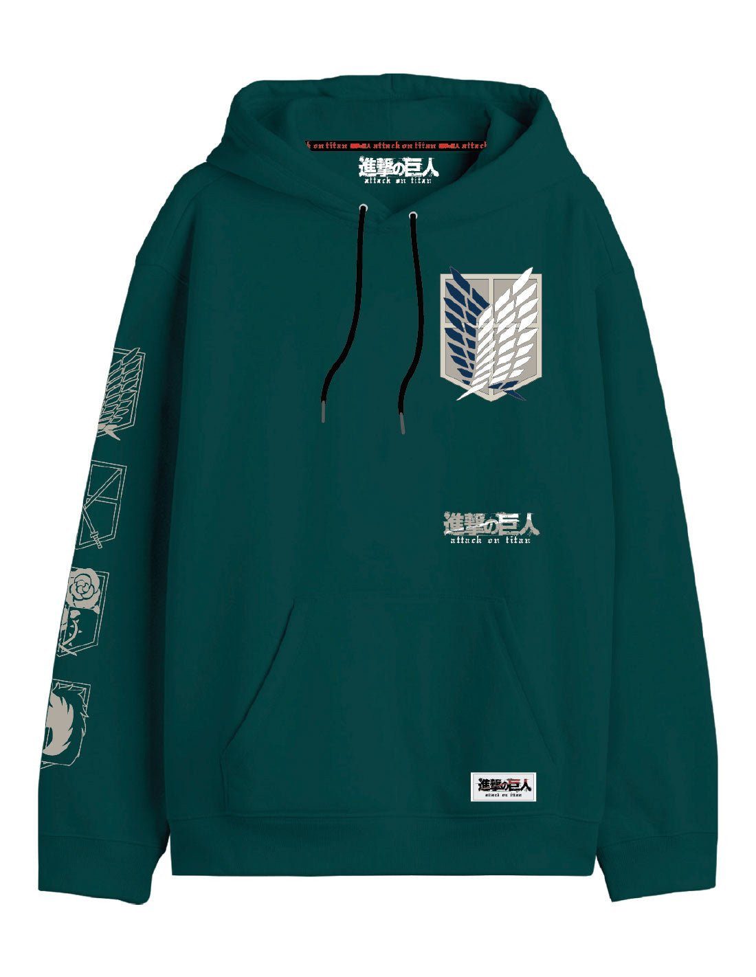 Attack on Titan Hoodie Wings Of Freedom Crest Hoodie Special Operations günstig online kaufen