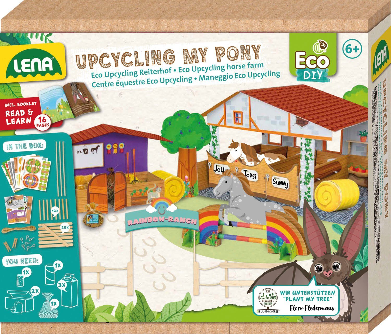 Eco, Bastelset Pony Kreativset FSC® Wald Lena® schützt Reiterhof - My weltweit -