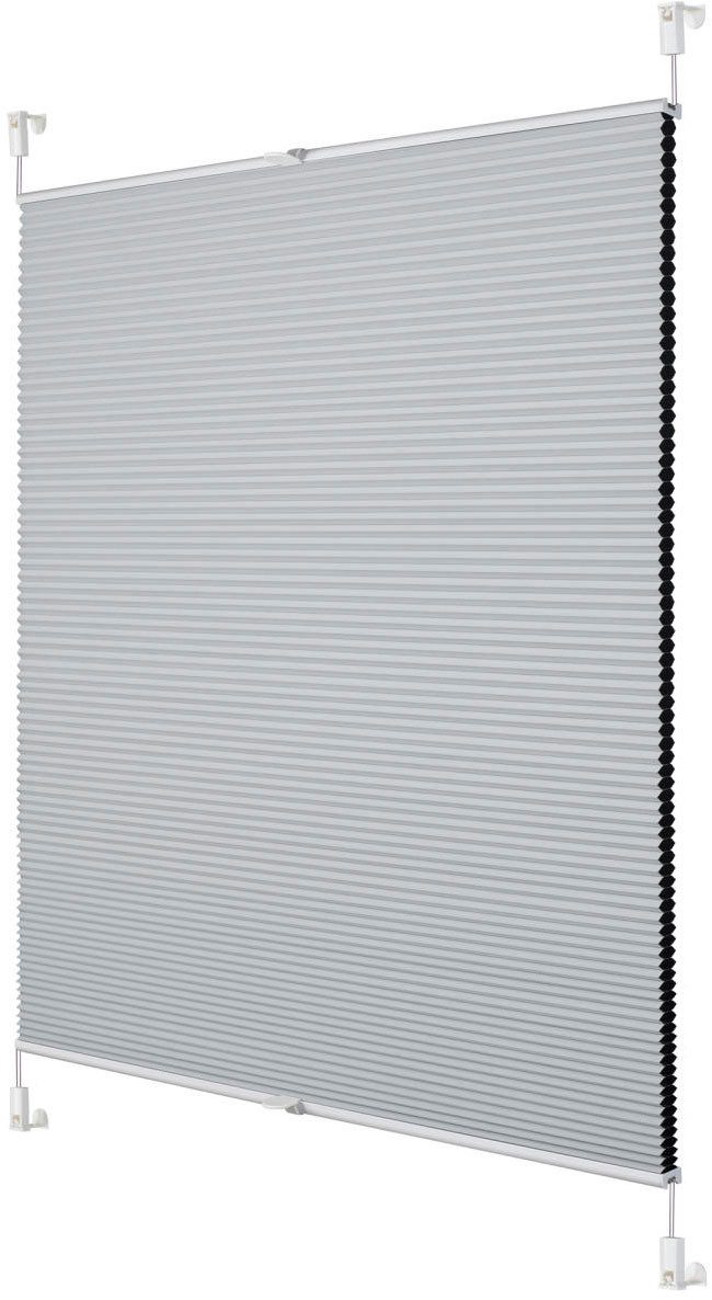 LICHTBLICK ORIGINAL Wabenplissee Thermo-Plissee Klemmfix ohne Bohren, Verdunkelung, verspannt, verdunkelnd, ohne Bohren, verspannt, Klemmfix, energiesparend, Thermo-beschichtet