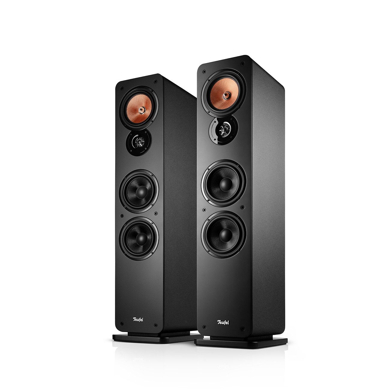 Teufel ULTIMA 40 Lautsprecher (120 W, FSC®-zertifiziertes Holz, satinierter Lackfront)