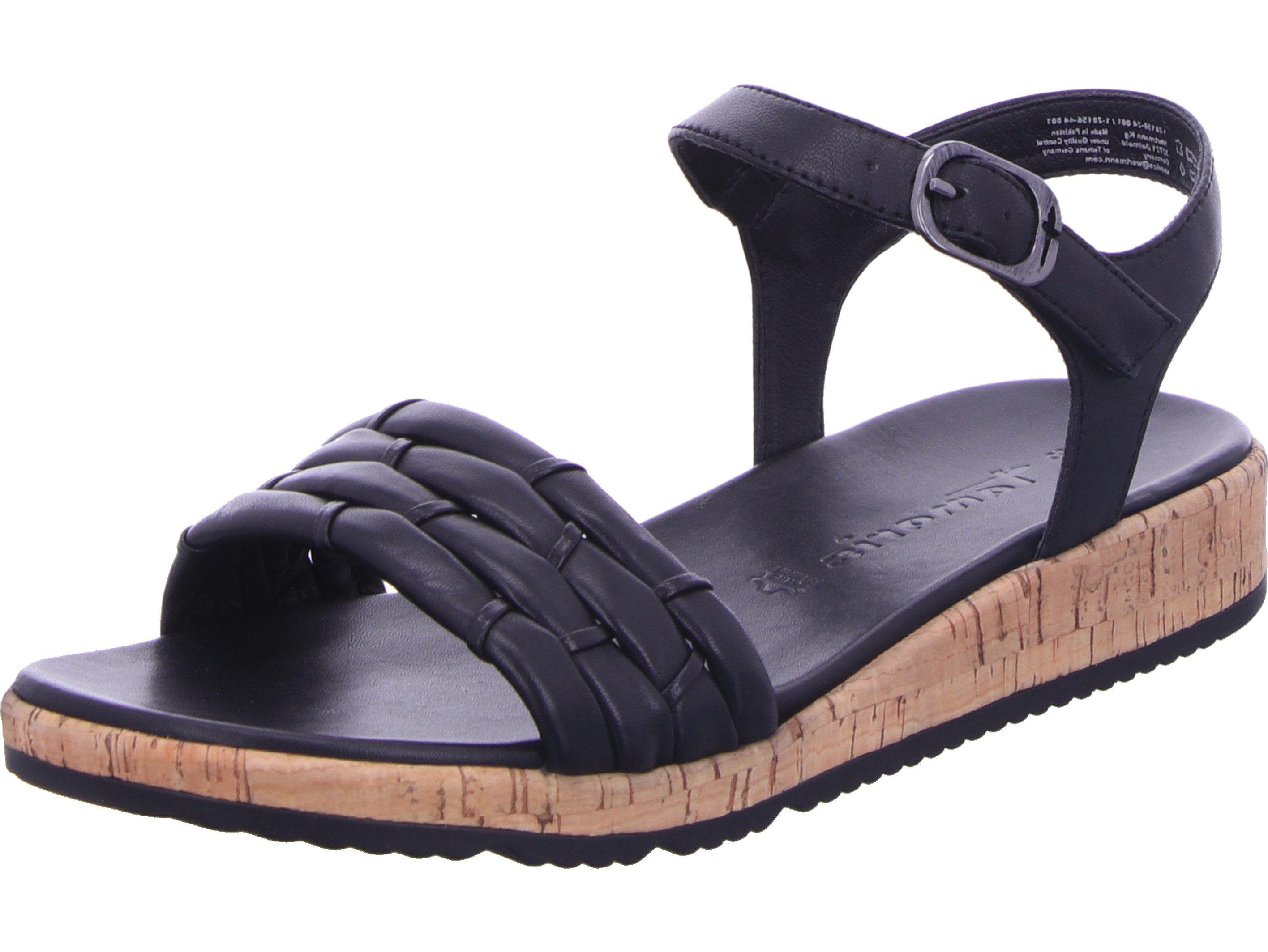 Tamaris Keilsandalette echtes Leder