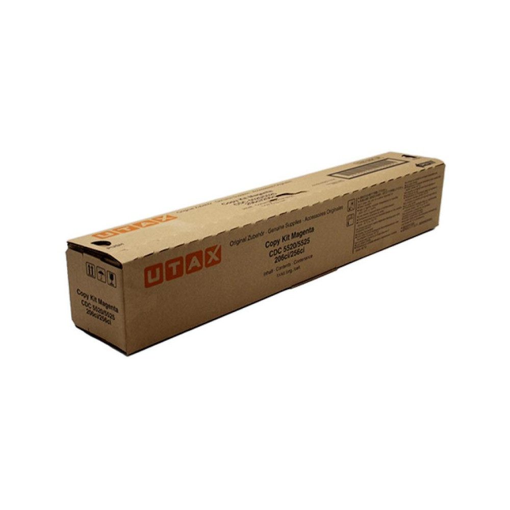 UTAX Tonerkartusche Utax Toner CDC 5520 Magenta (652511014) - Druckerzubehör, (Toner, Original Utax Toner, Farbe: Magenta, 6000 Seiten), Original Utax Toner für CDC 5520, Farbe: Magenta