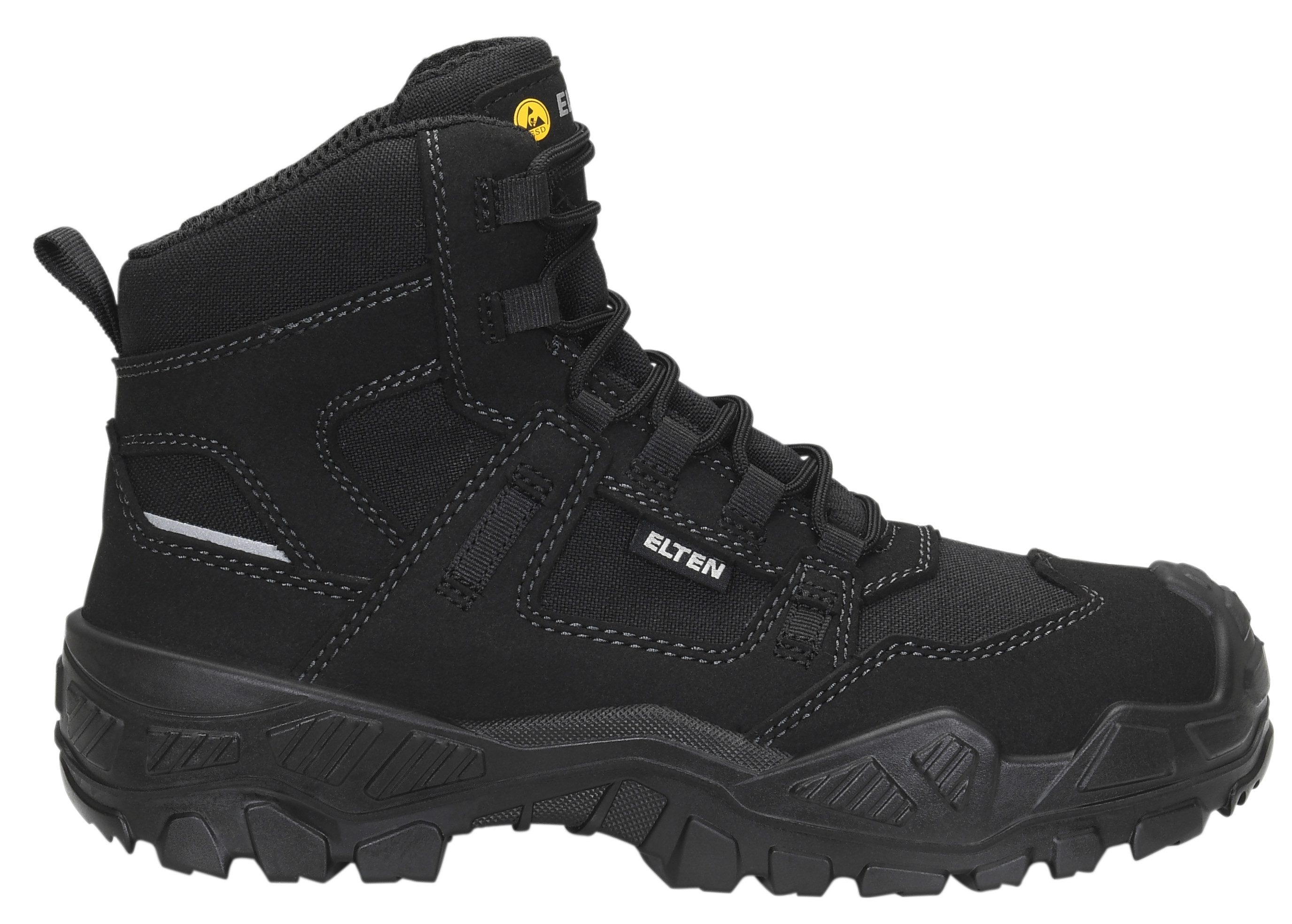 ELTEN MIKE black Mid ESD S3S Sicherheitsstiefel (Schuhkarton, Paar)