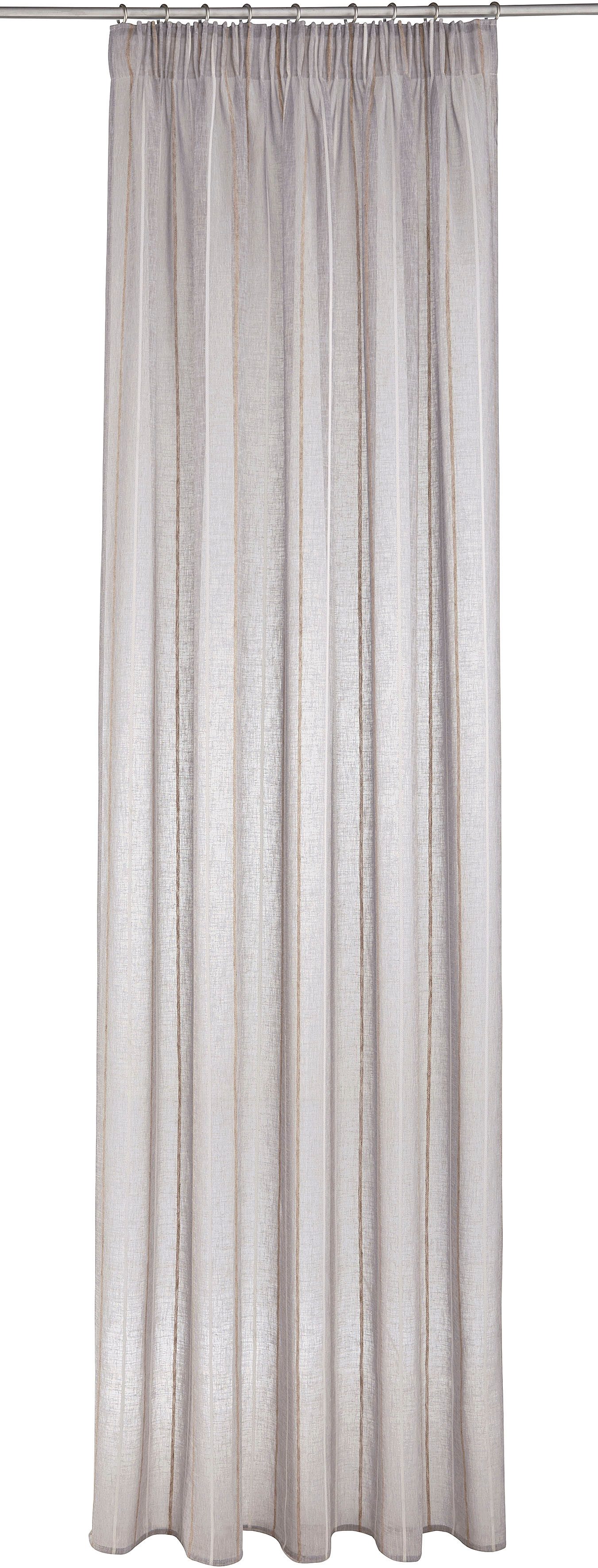 s.Oliver Gardine Ameera (1 St), Multifunktionsband, halbtransparent, mit Leinen, Schal, Wohnzimmer, Schlafzimmer, Vorhang. Reduzierter Preis € 11,99. Unverbindliche Preisempfehlung € 25,99