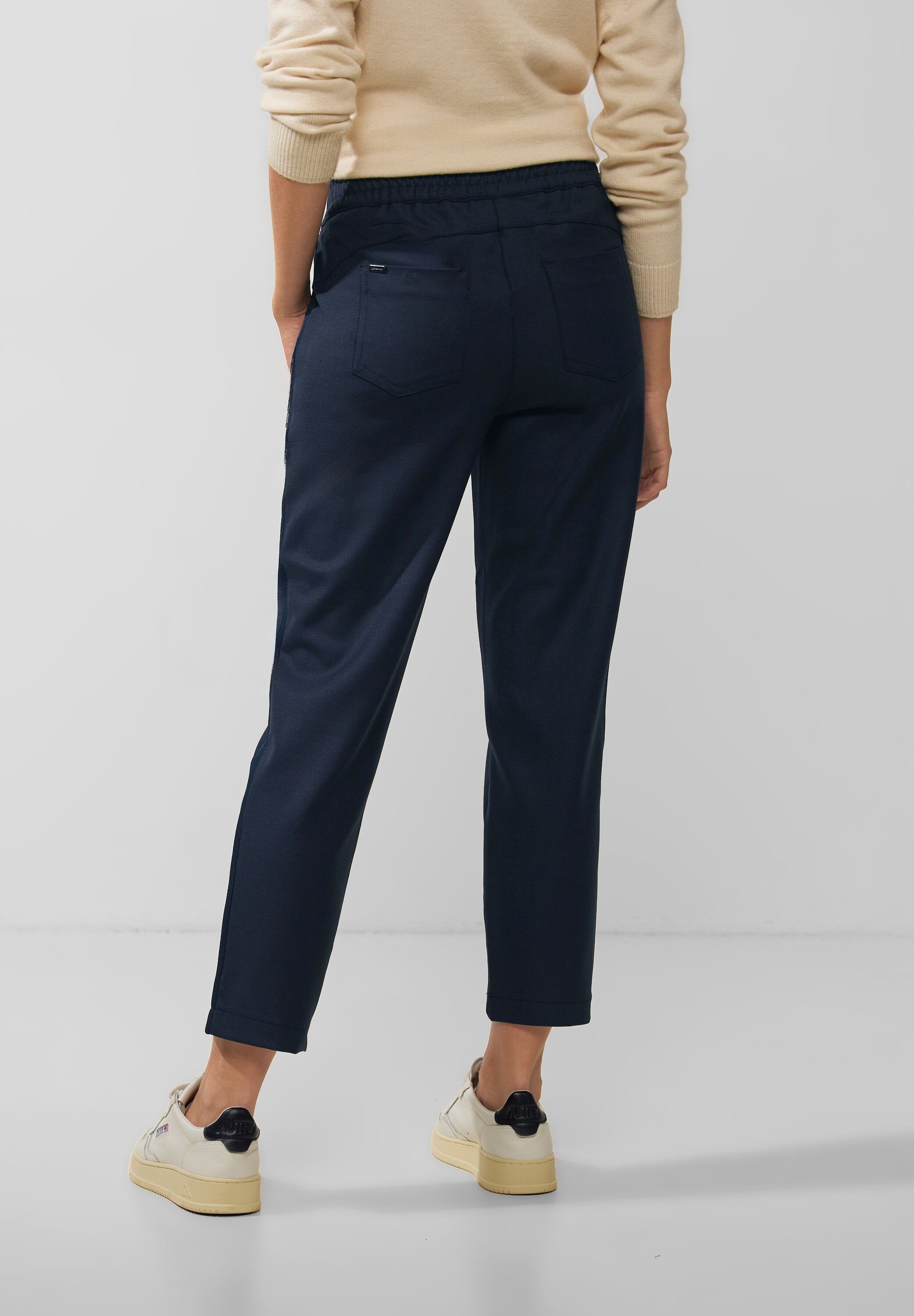 STREET ONE Dehnbund-Hose Middle Waist, Middle Waist, Slim Legs