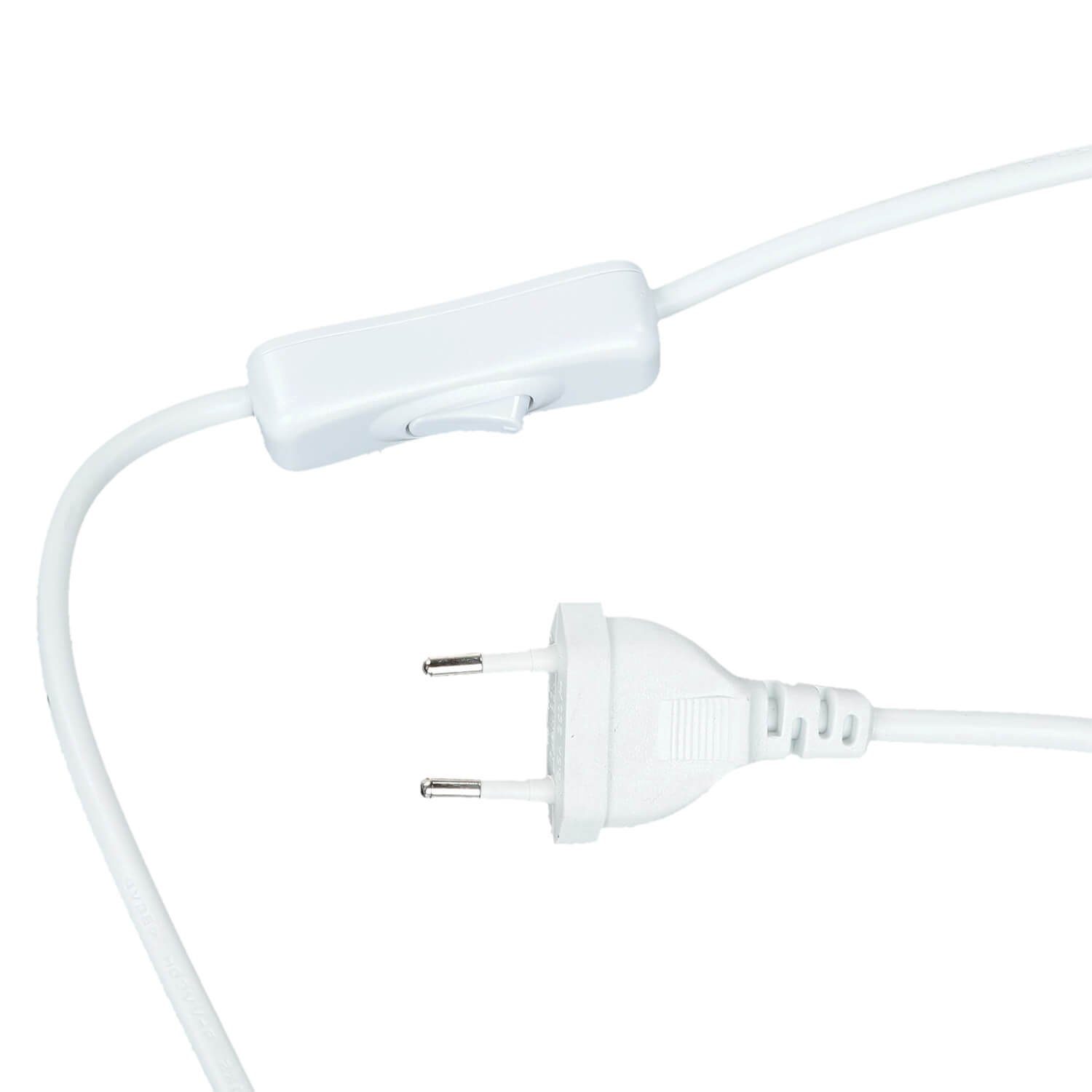 Licht-Erlebnisse Pendelleuchte BRICK, ohne Leuchtmittel, Hängeleuchte Weiß E27 verstellbar XXL Holz Metall Modern Hängelampe