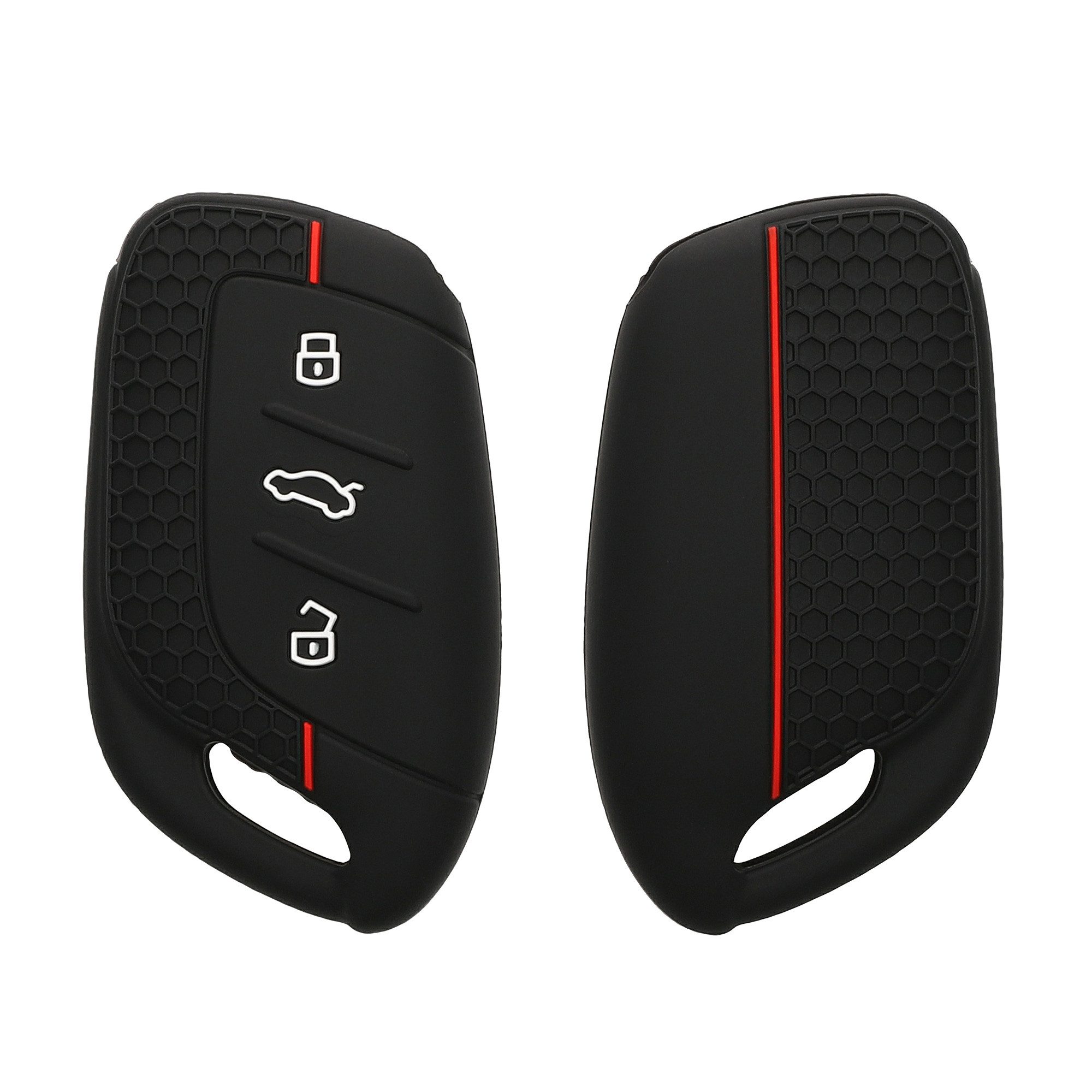 Schlüsseltasche Autoschlüssel Silikon Hülle für MG 3-Tasten ZS MG4 MG5 MG6
