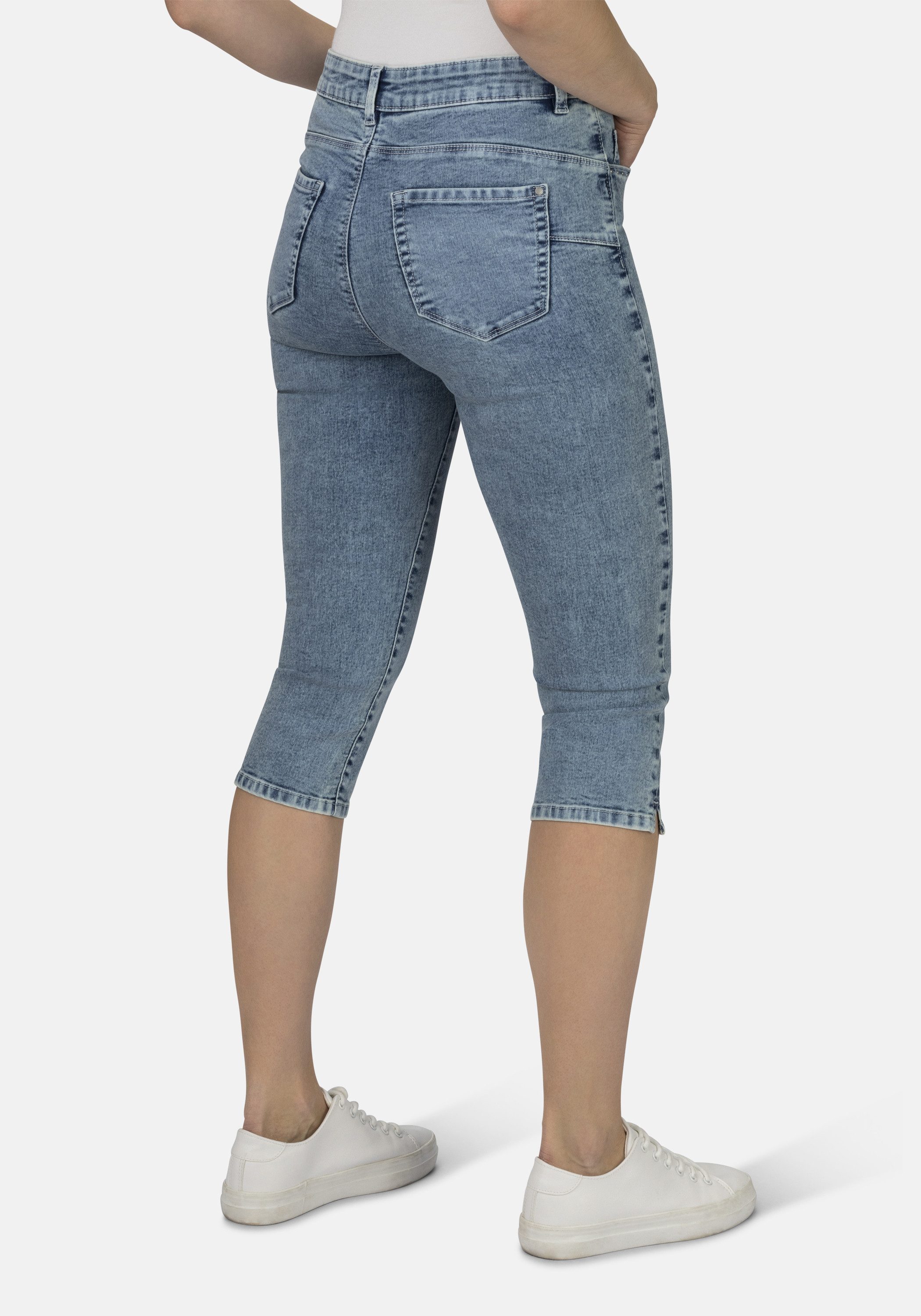 STOOKER WOMEN 7/8-Jeans Denim Capri Skinny Fit Jeans Skinny Fit Casual Clea günstig online kaufen