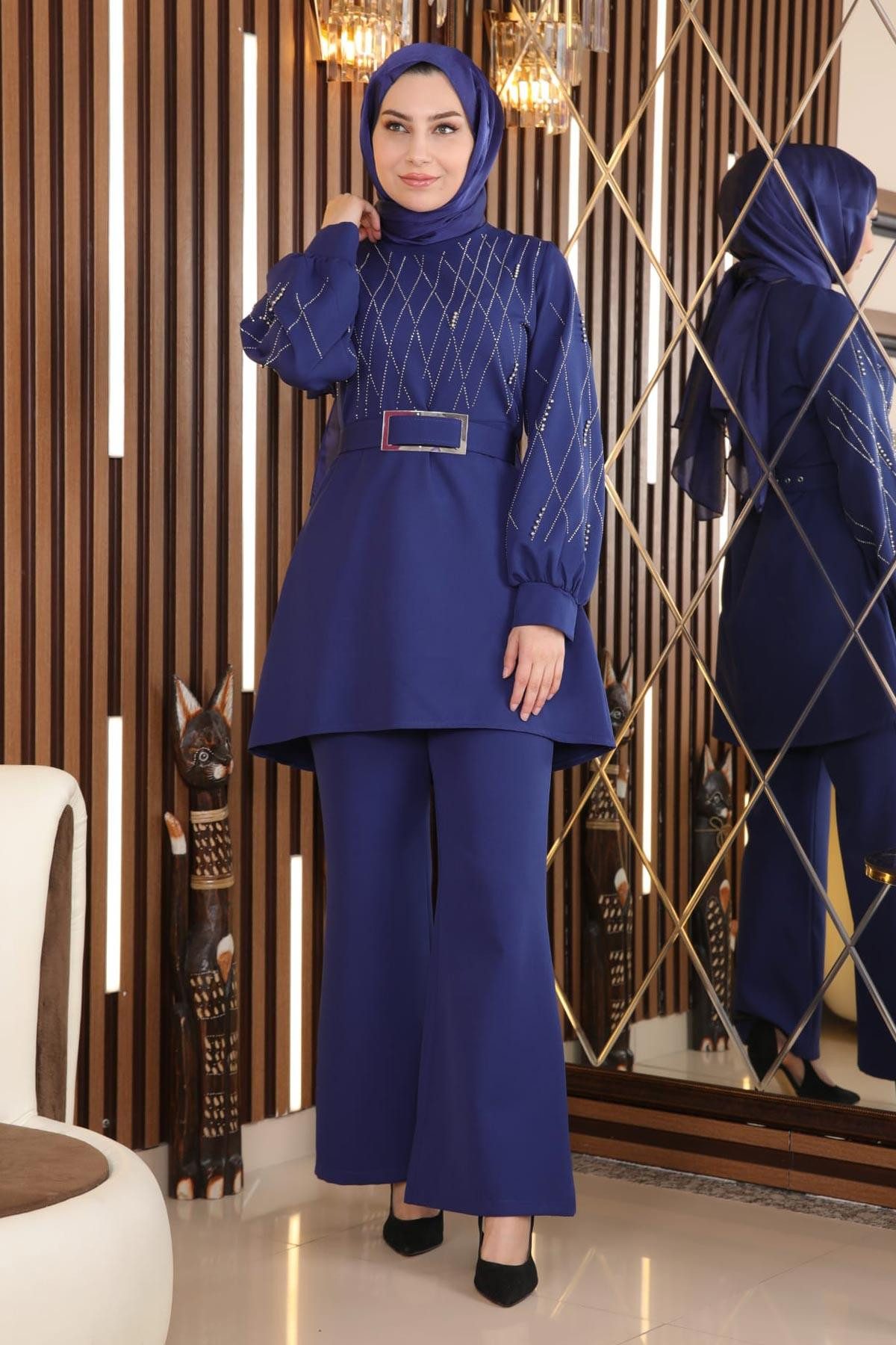 MODAMİHRAM Tunika Perlenstein Detailset