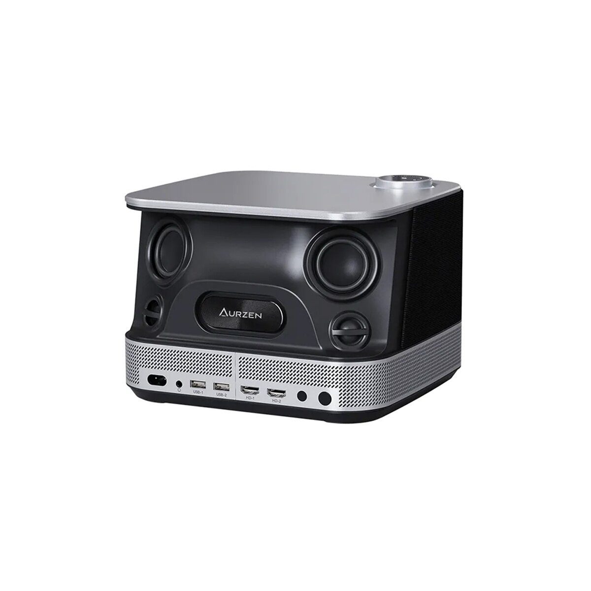 Aurzen AURZEN Boom 3 Projektor Full HD WLAN Bluetooth Beamer Mini-Beamer