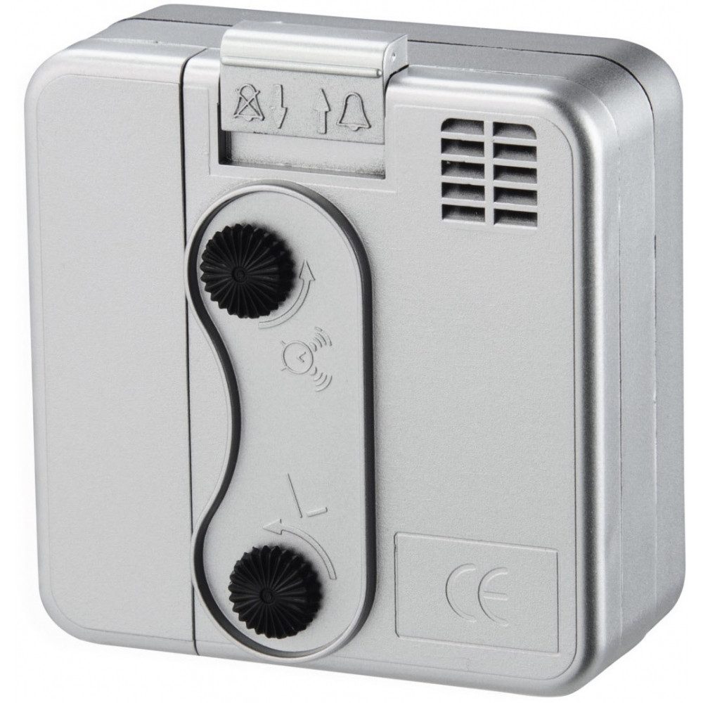 Hama Wecker Hama A50 Reisewecker silber - analoger Wecker.