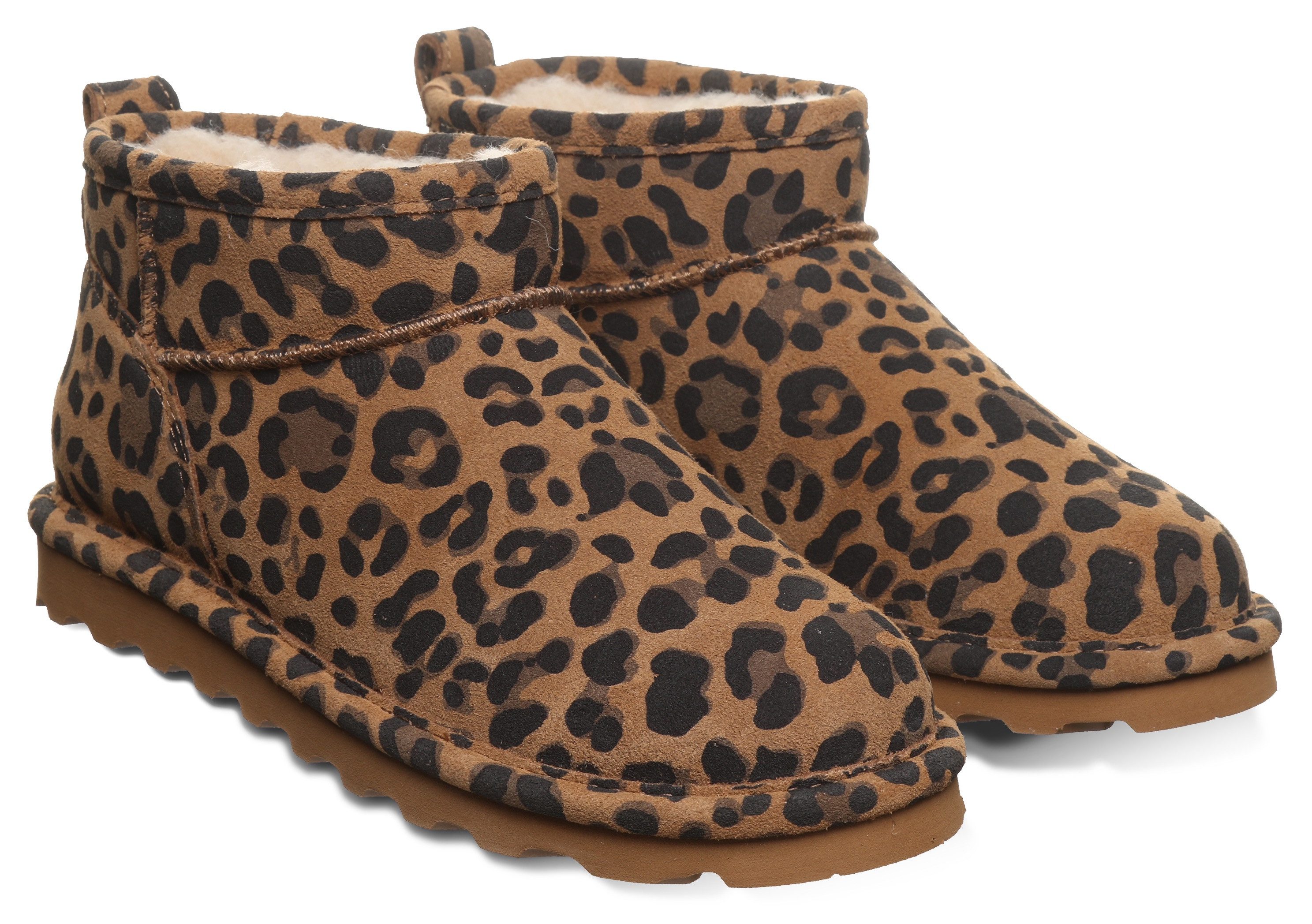 Bearpaw Shorty Exotic Winterboots Schlupfboots mit wasserabweisender Neverwet Imprägnierung