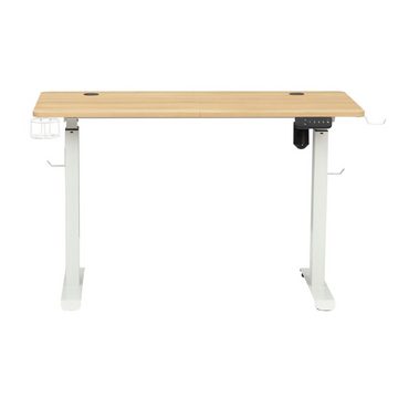 Makika Schreibtisch Höhenverstellbarer Schreibtisch elektrisch 120 x 60 cm