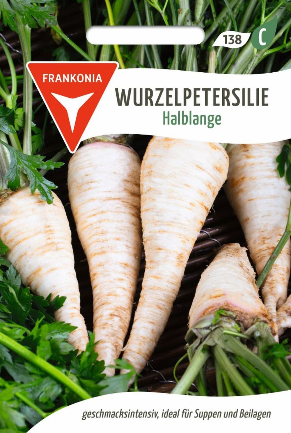 FRANKONIA Kräutersamen Wurzelpetersilie, Halblange - Kräuter-Samen Gewürz Saatgut Samen, Petroselinum crispum