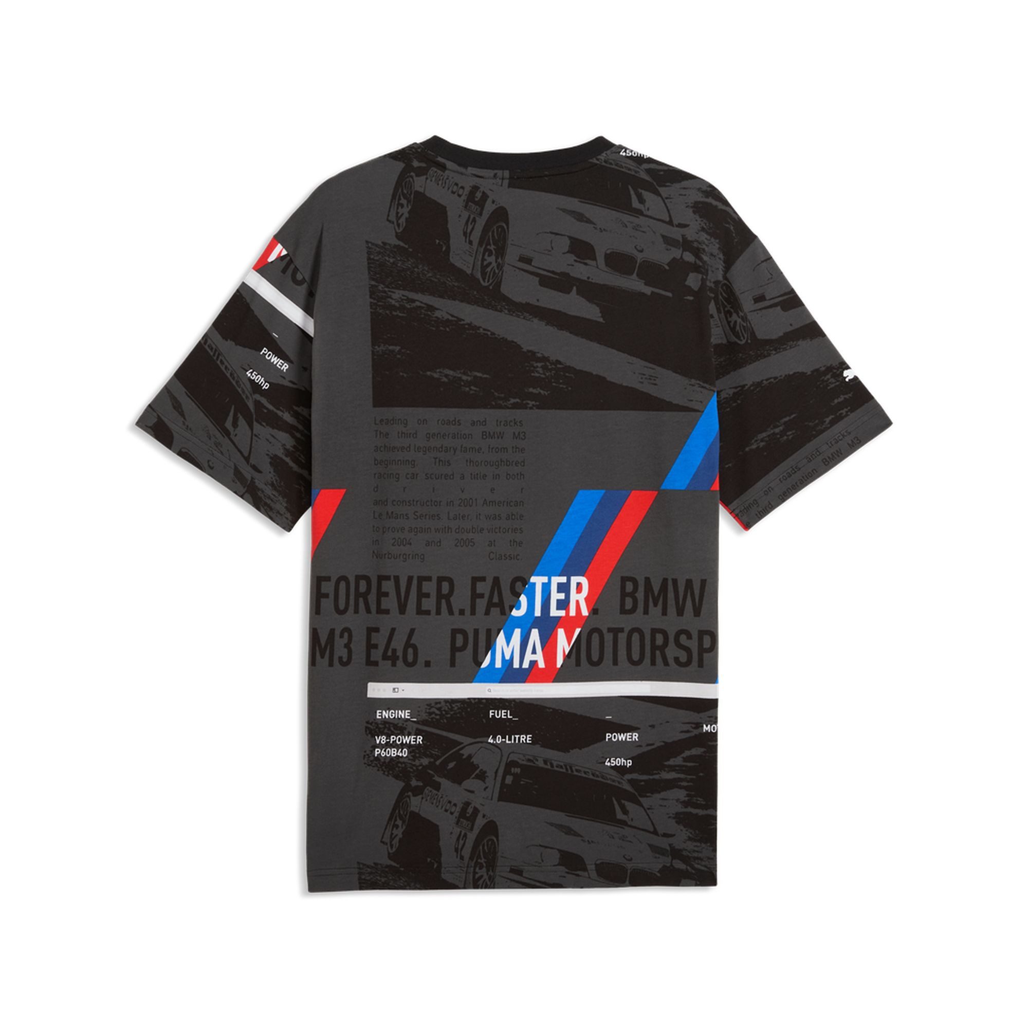 BMW T-Shirt BMW M Motorsport T-Shirt "M3" PUMA 2026 - mehrfarbig