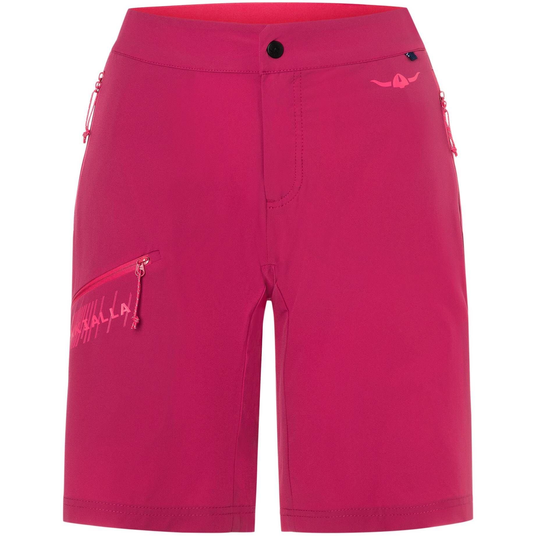 Kaikkialla Outdoorhose Damen Trekkingshorts VALKAMA W LIGHTWEIGHT SHORTS (1-tlg) pink (315) | Shorts