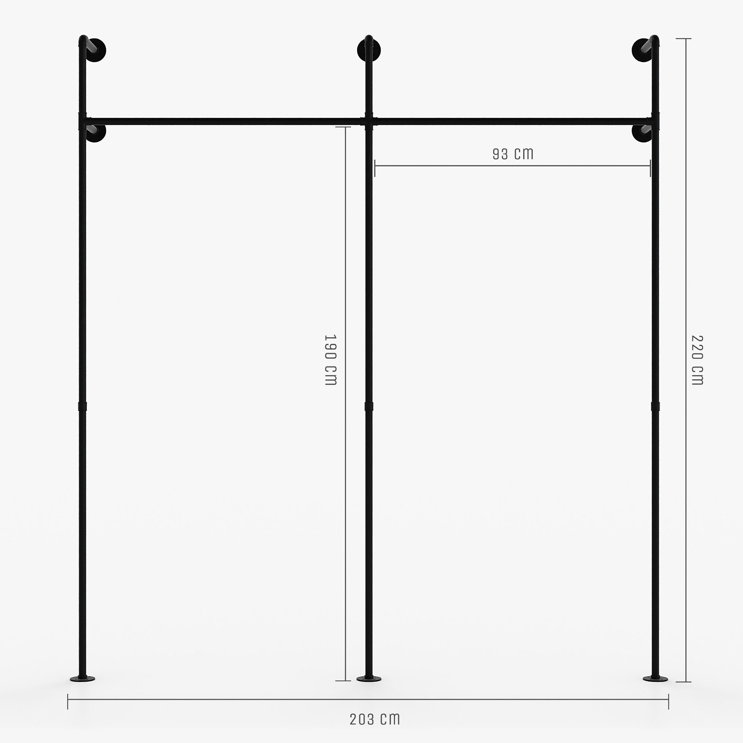 pamo. design Kleiderständer offener Kleiderschrank KIM, günstig online kaufen