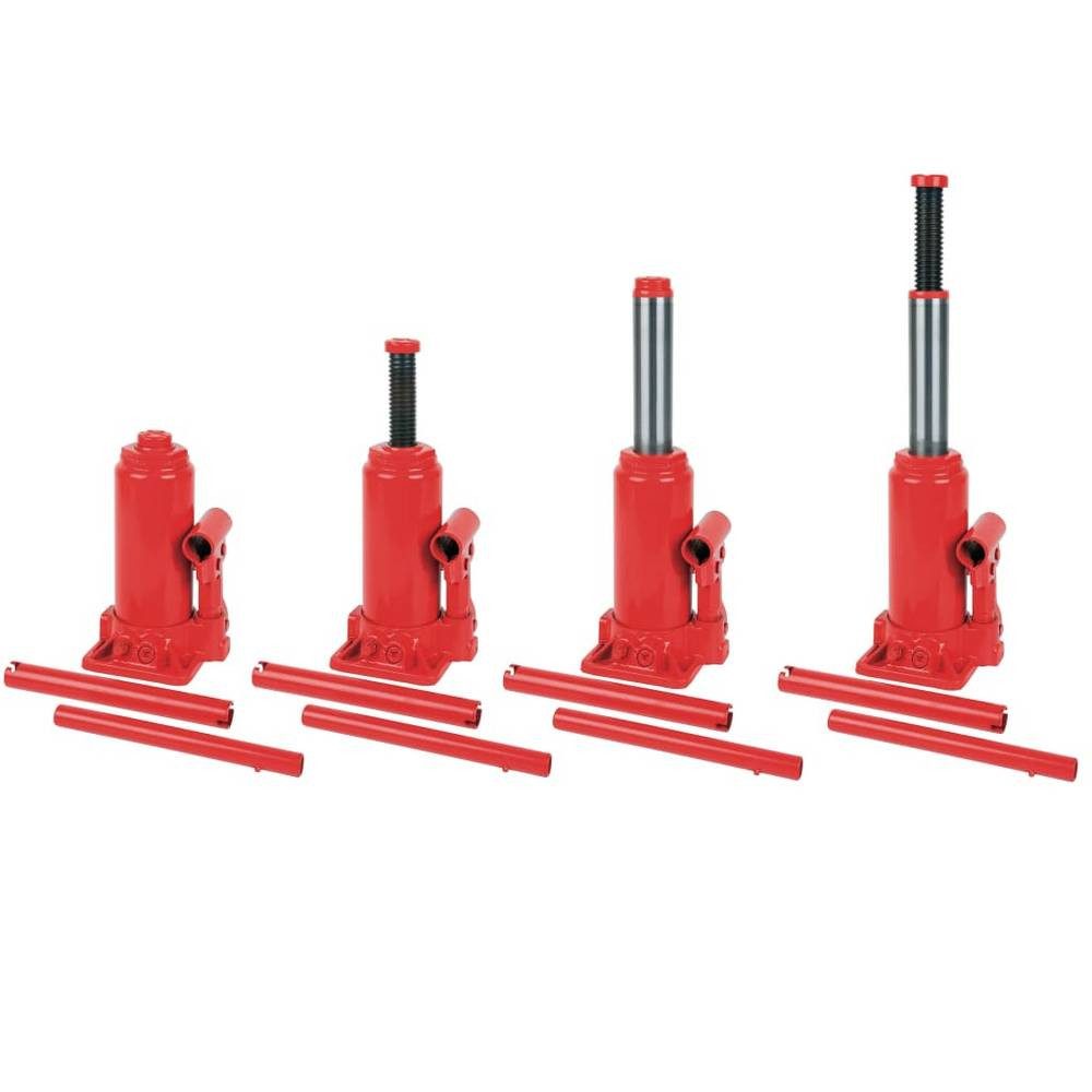 Brüder Mannesmann Werkzeuge Wagenheber Hydraulischer Wagenheber, 3 Tonnen, TÜV/GS, M 007-T-GS3 M 007-T-GS 3