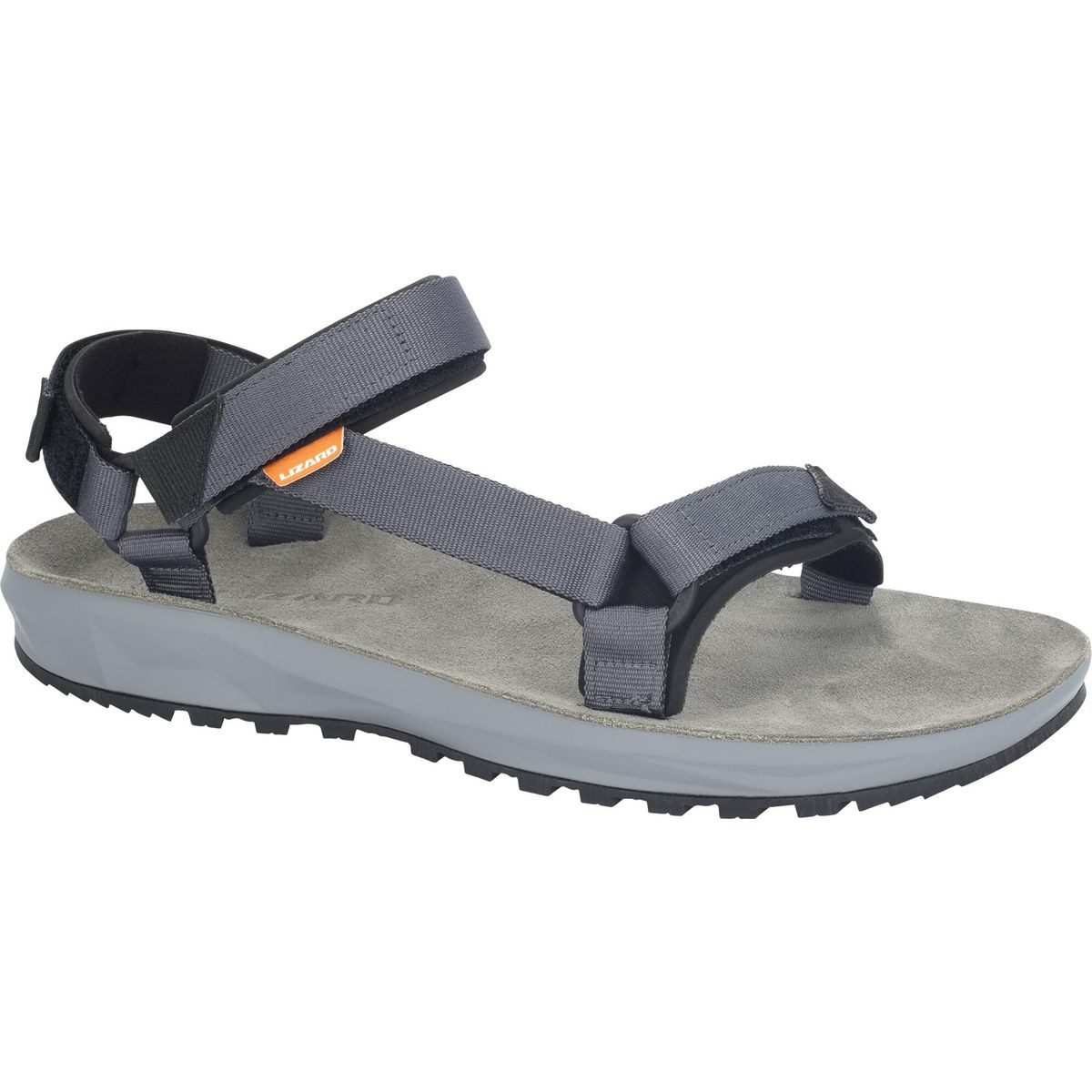 Lizard Sandal Super Hike (xs) Outdoorsandale Bequeme Wandersandale mit rutschfestem Wildleder-Fußbett und LIZARD