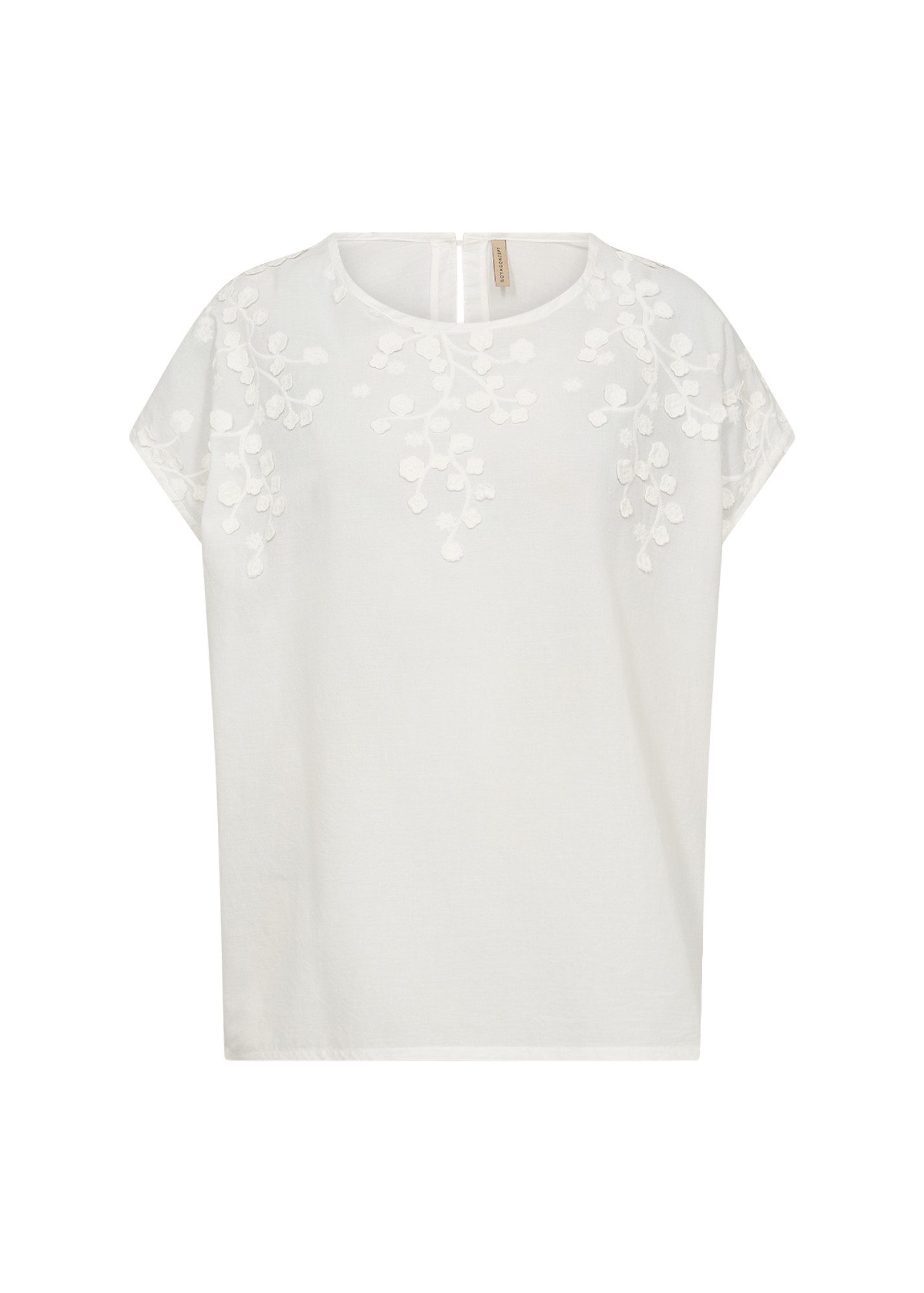 Langarmbluse SC-FAHIMA 1 - besticktes T-Shirt Damen - Damenshirt