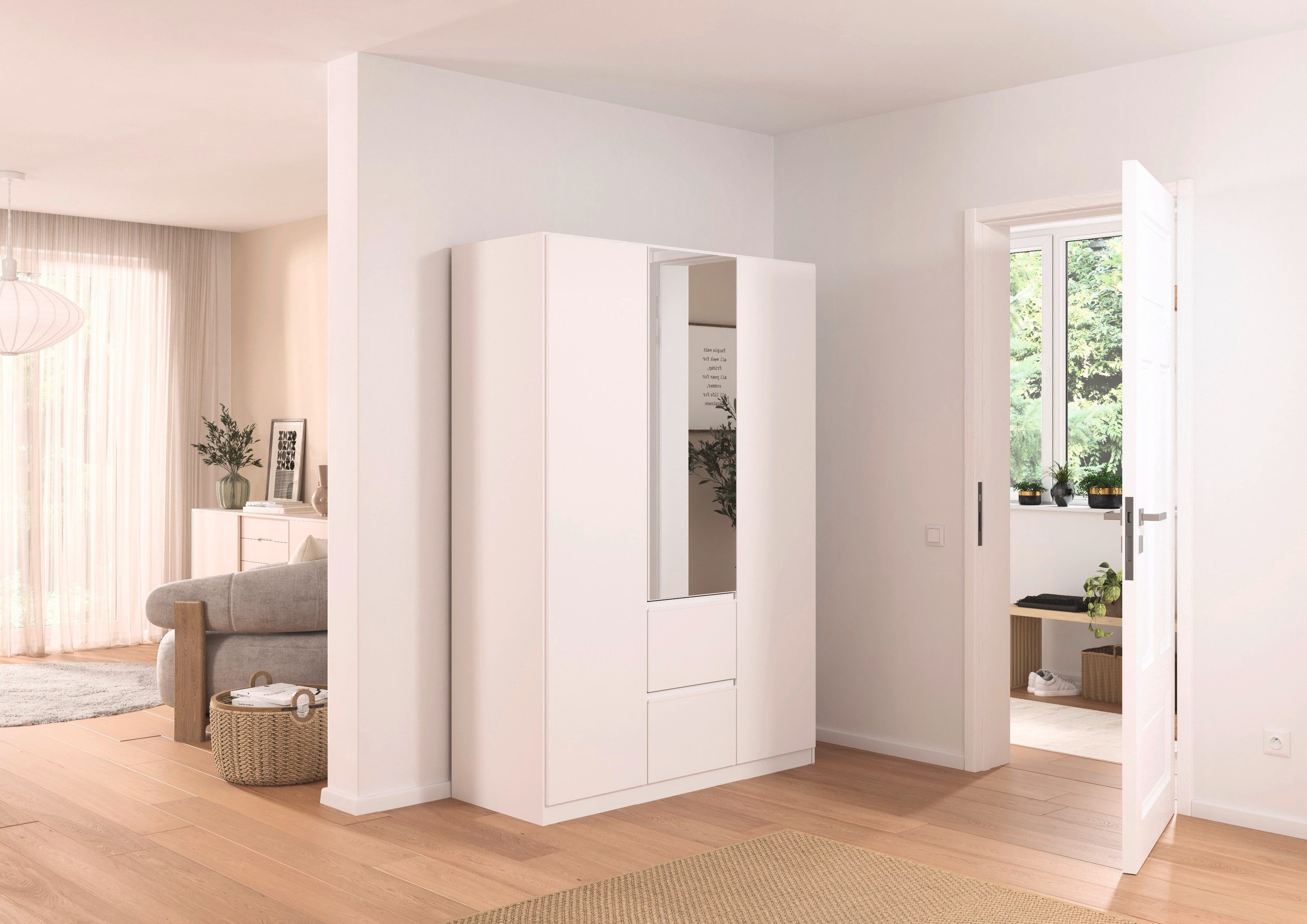 rauch Drehtürenschrank Kleiderschrank Schrank Garderobe Wäscheschrank günstig online kaufen