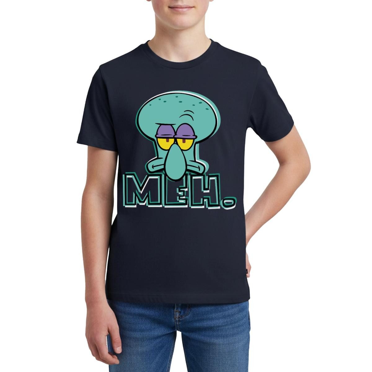 T-Shirt SpongeBob Schwammkopf Thaddäus Q. Tentakel Teenager Premium T-Shirt